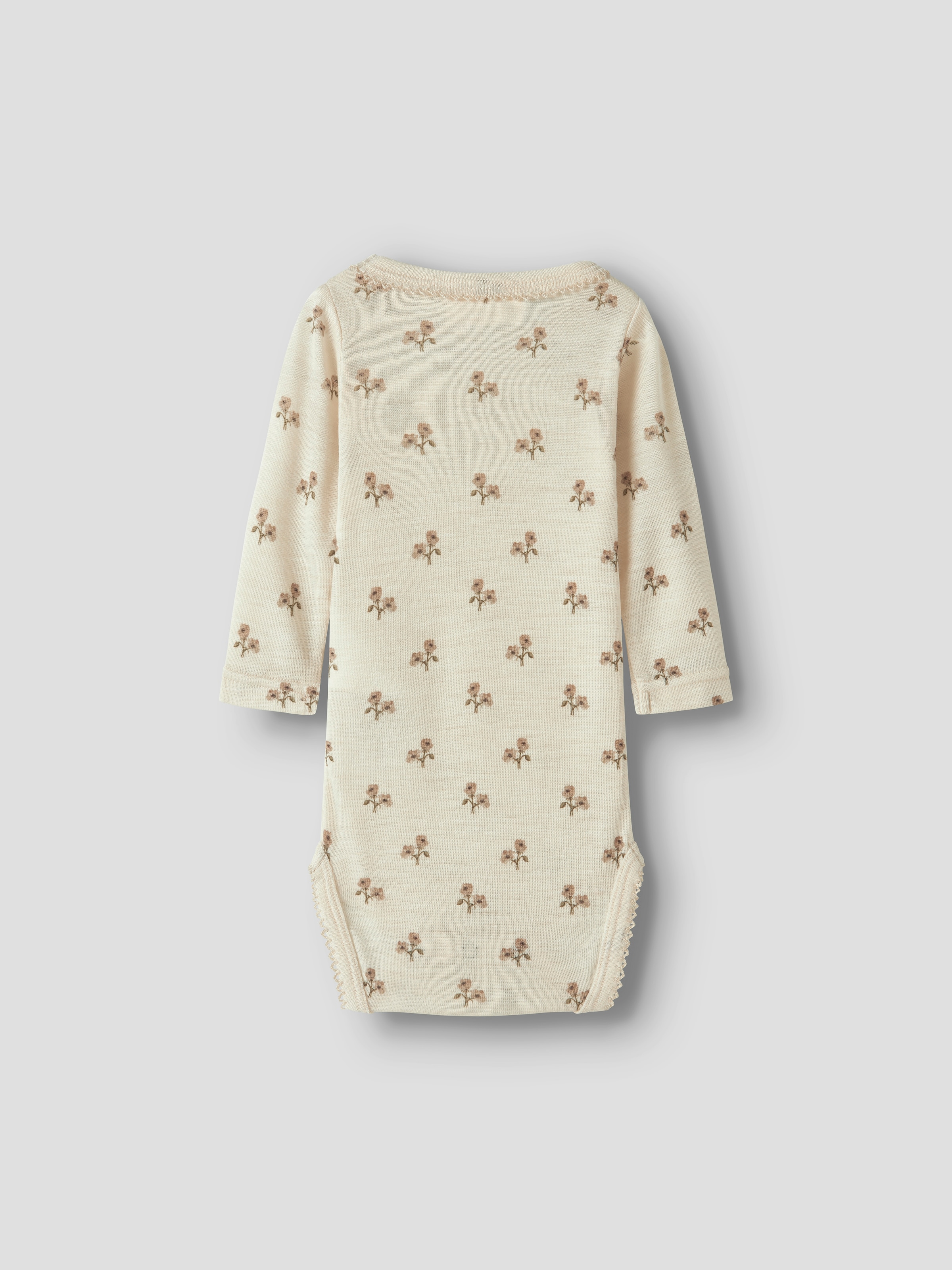 Lil' Atelier Langarmbody »NBFNALU LS WO SLIM BODY LIL NOOS« Mit hohem Wollanteil, weich und wärmend