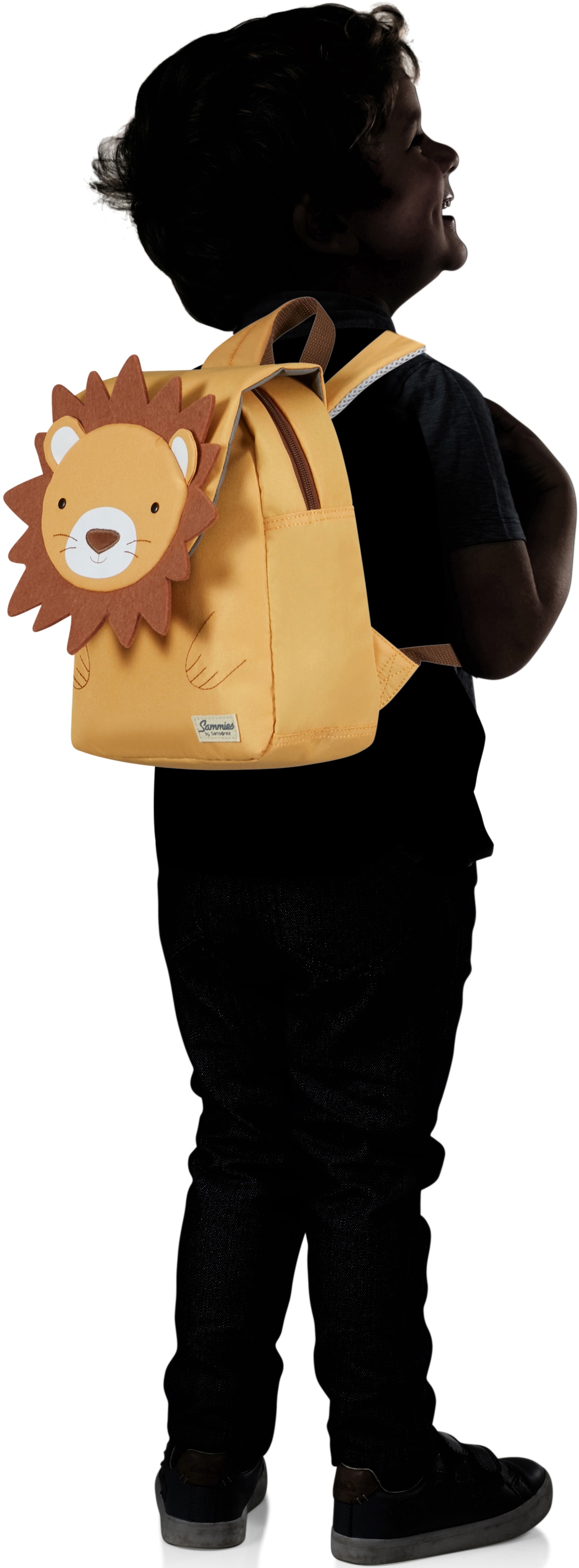 Samsonite Kinderrucksack »Happy Sammies ECO, S, Lion Lester«, Kindergartenrucksack Kinderfreizeitrucksack Kinderrucksack