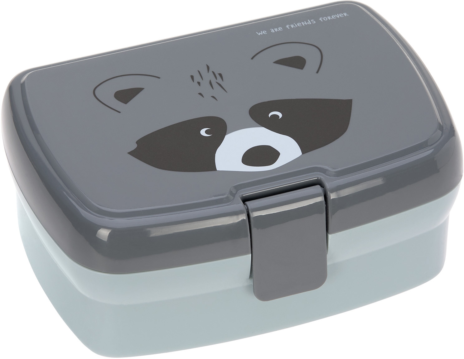 LÄSSIG Lunchbox »About Friends, Racoon«, (Set, 2 tlg.), mit Trinkflasche