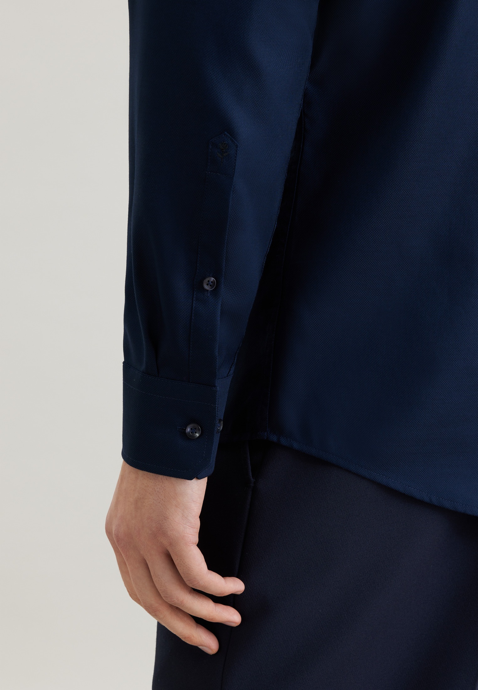 seidensticker Businesshemd »Schwarze Rose« Regular 1/1 Kentkragen Uni