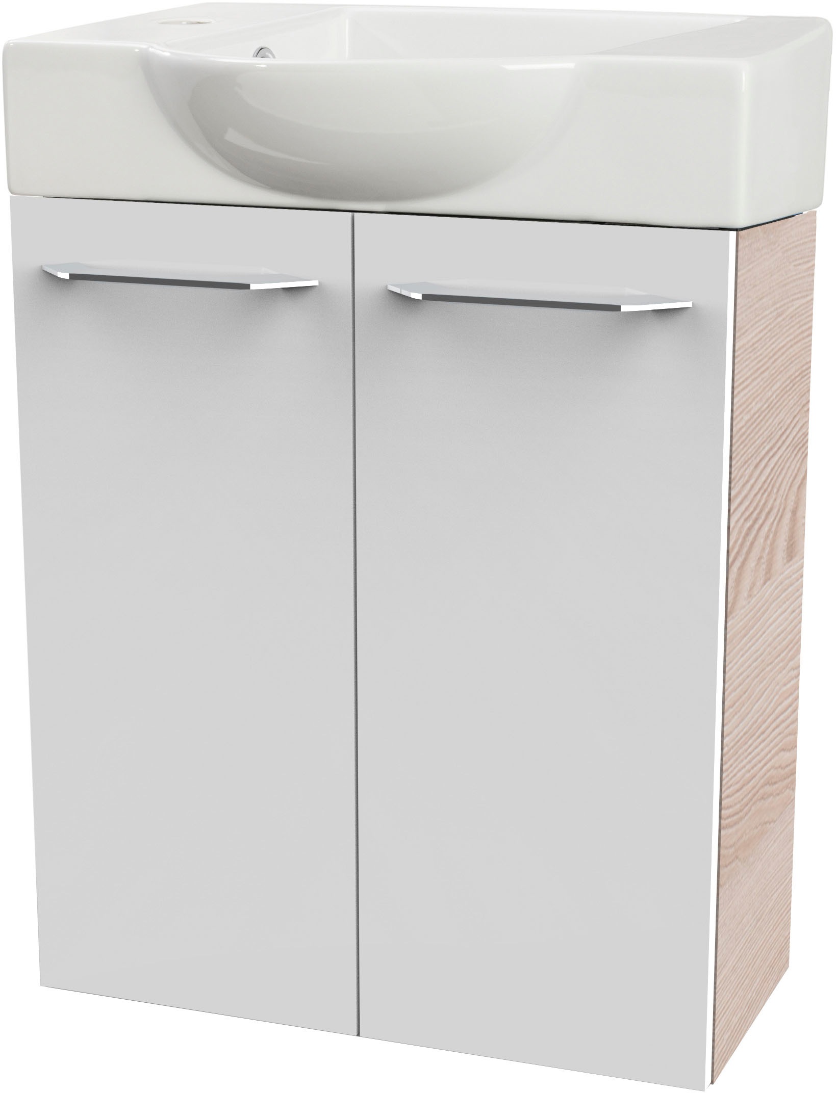 FACKELMANN Waschtisch »SBC«, bestehend aus Becken und Unterbau, Breite ca. 55 cm