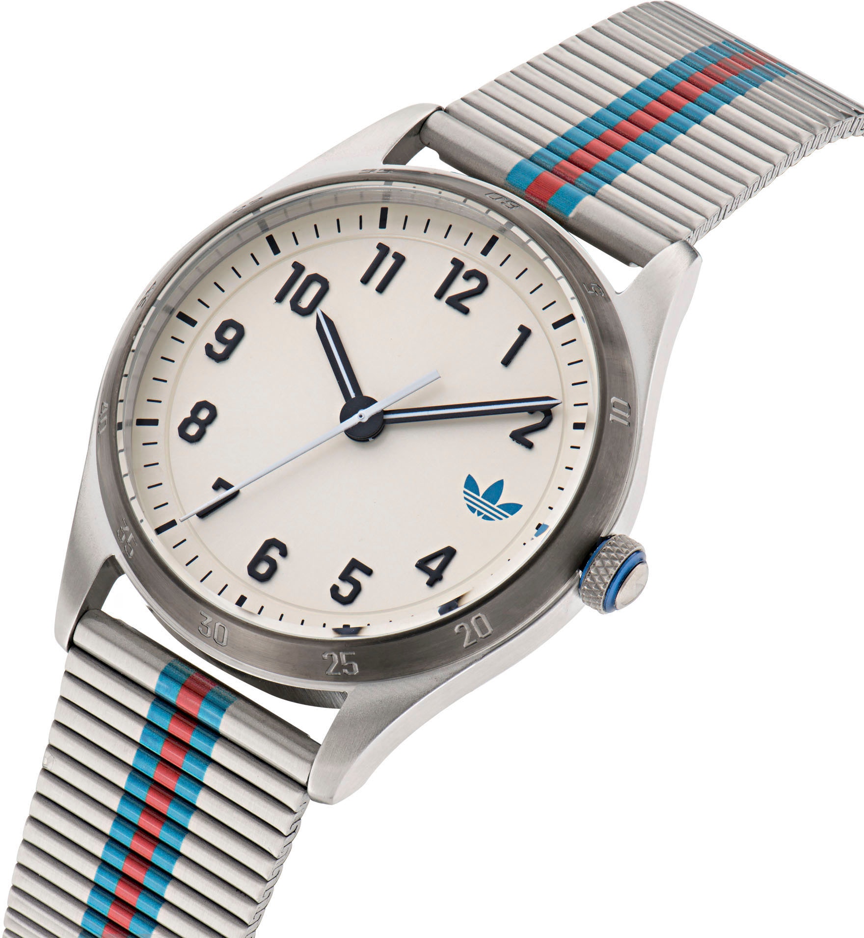 adidas Originals Quarzuhr »CODE FOUR«, Armbanduhr, Damenuhr, Herrenuhr, unisex, analog, Edelstahlarmband