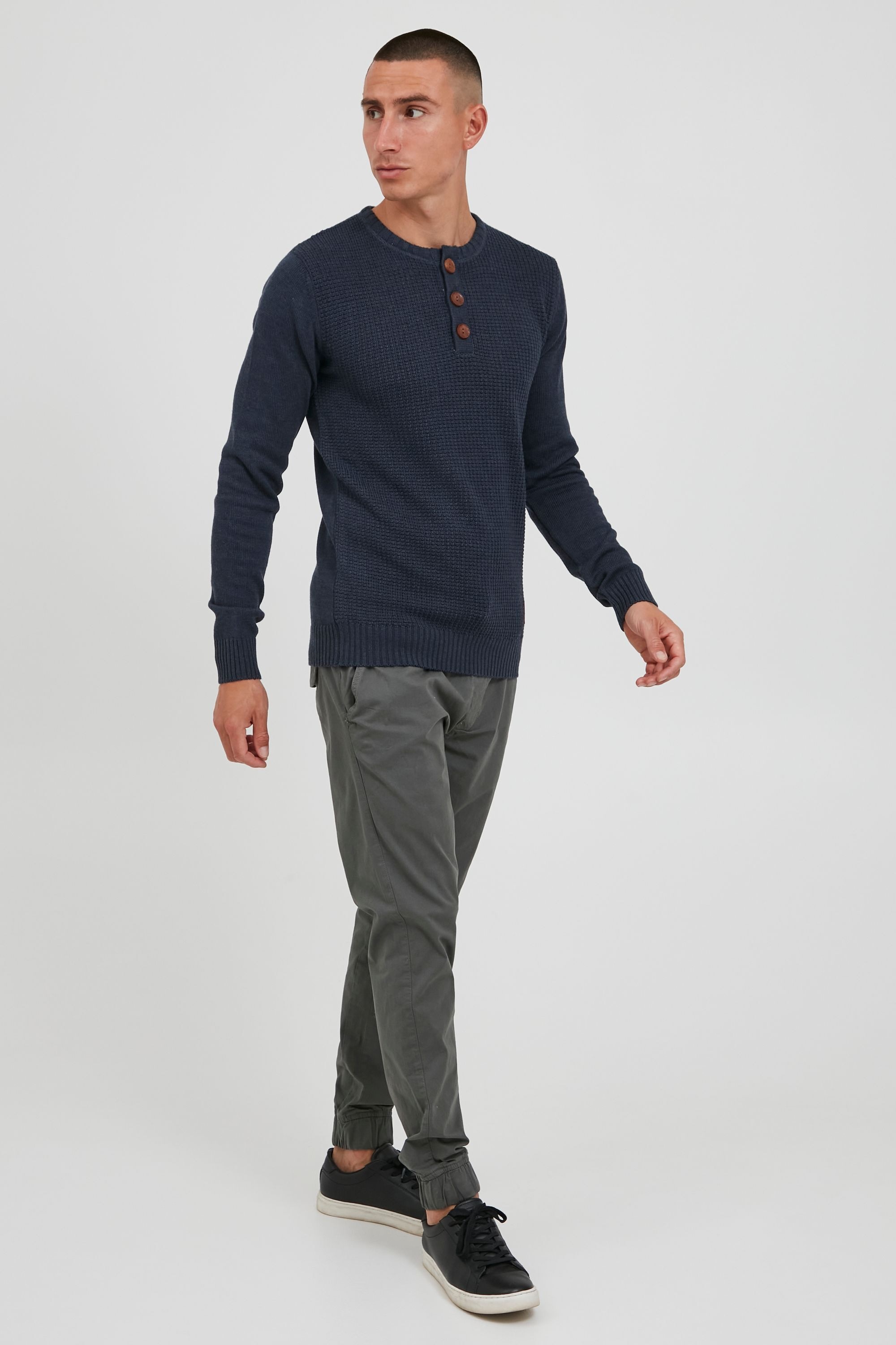 !Solid Strickfleece-Pullover »Strickpullover SDTerrance«