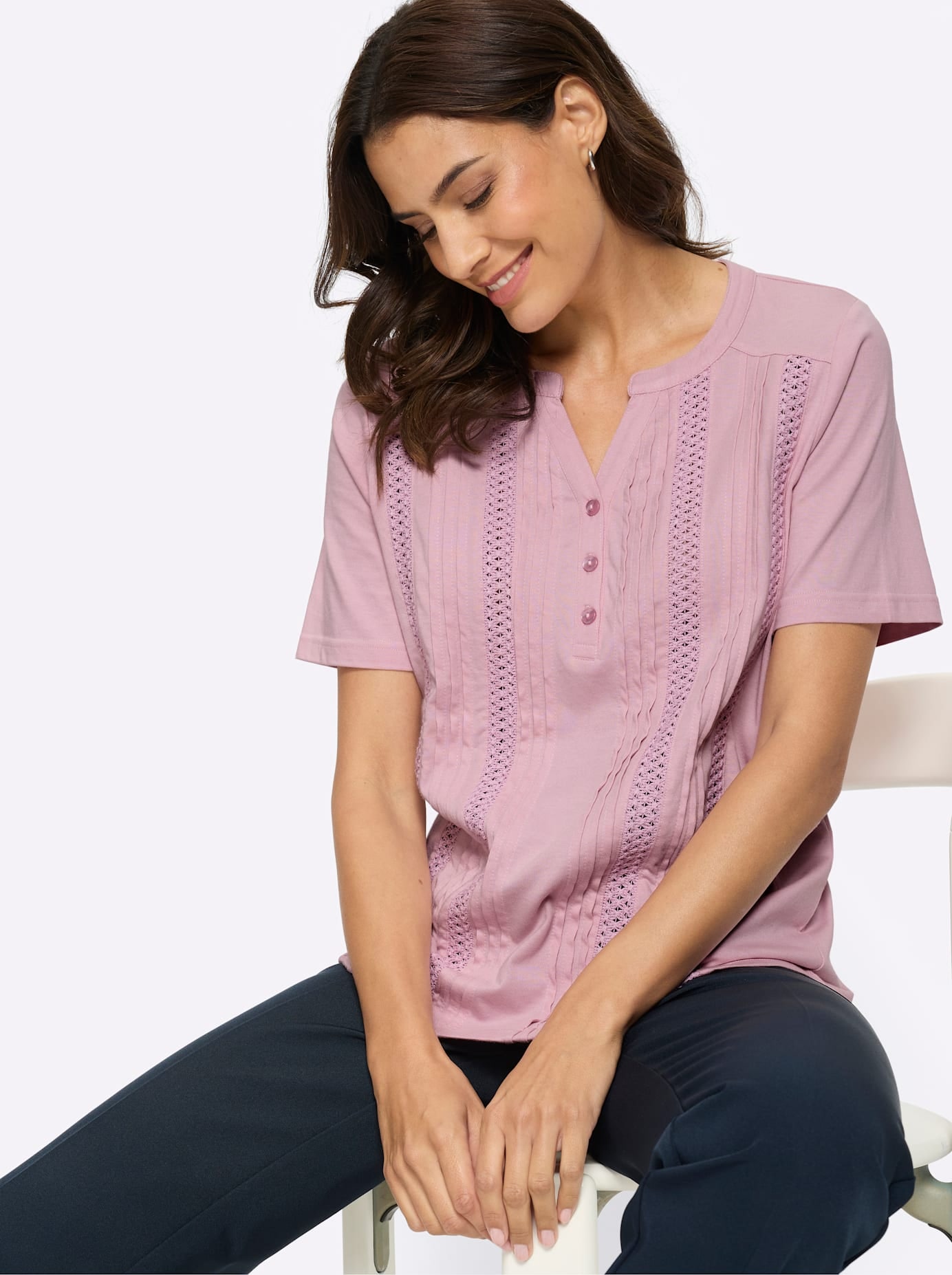 Inspirationen Kurzarmshirt »Kurzarm-Shirt« 1 tlg.