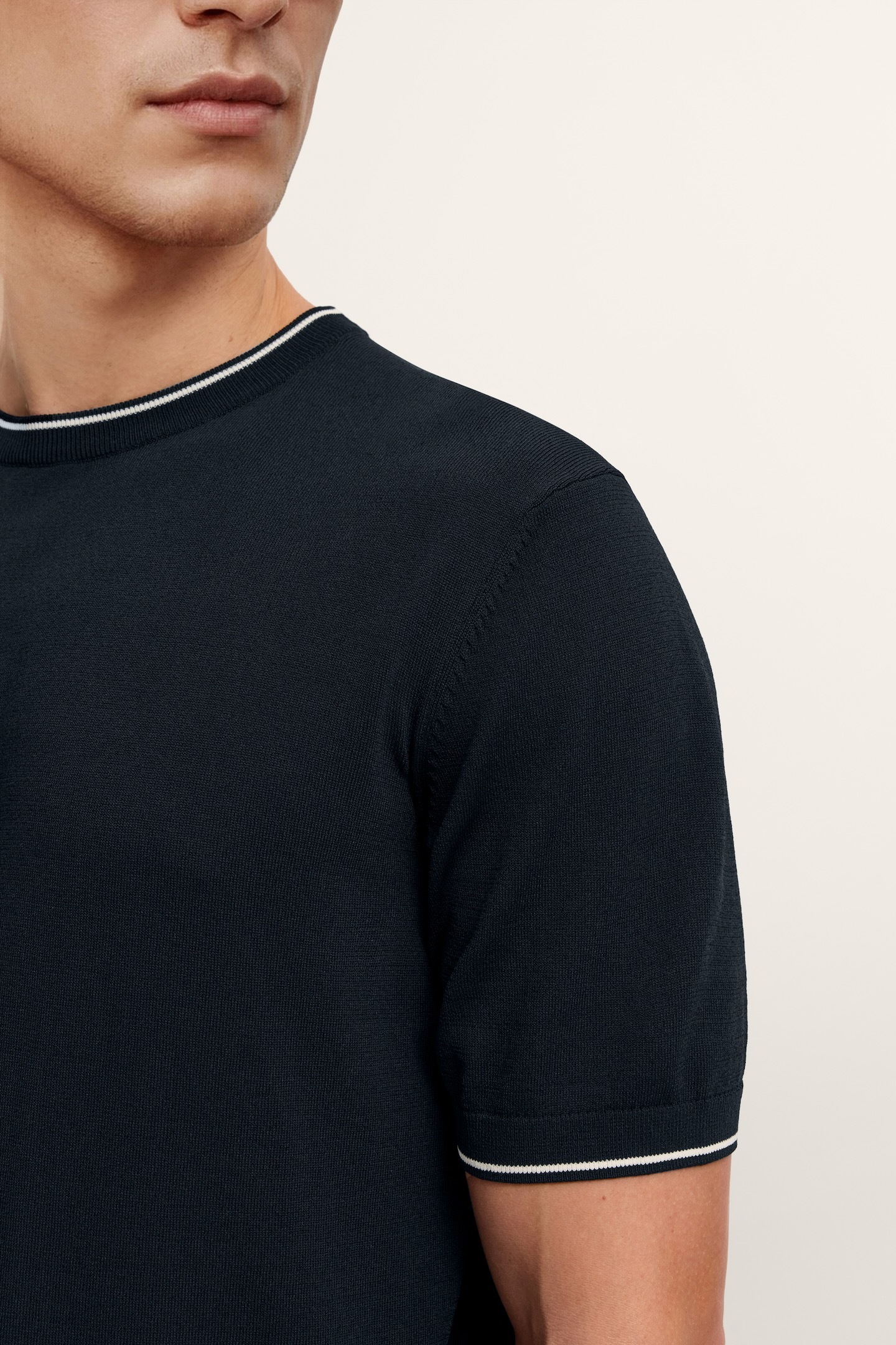 bugatti T-Shirt »Regular Fit« mit Rundhals aus Viskose-Mix