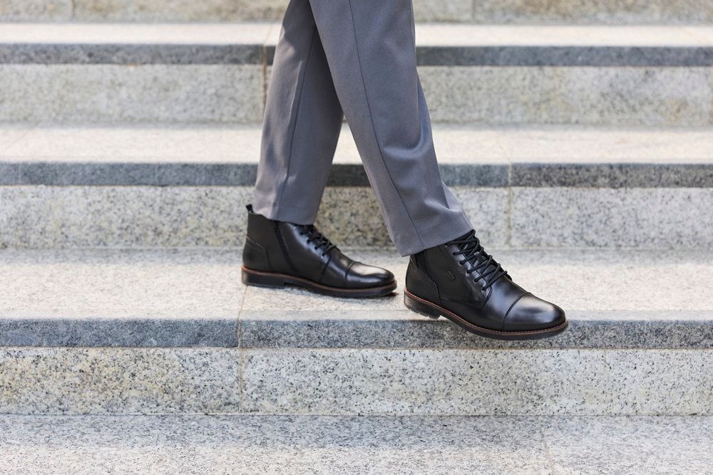 Rieker Schnürstiefelette  Schnürboots mit wasserabweisender riekerTEX-Membran