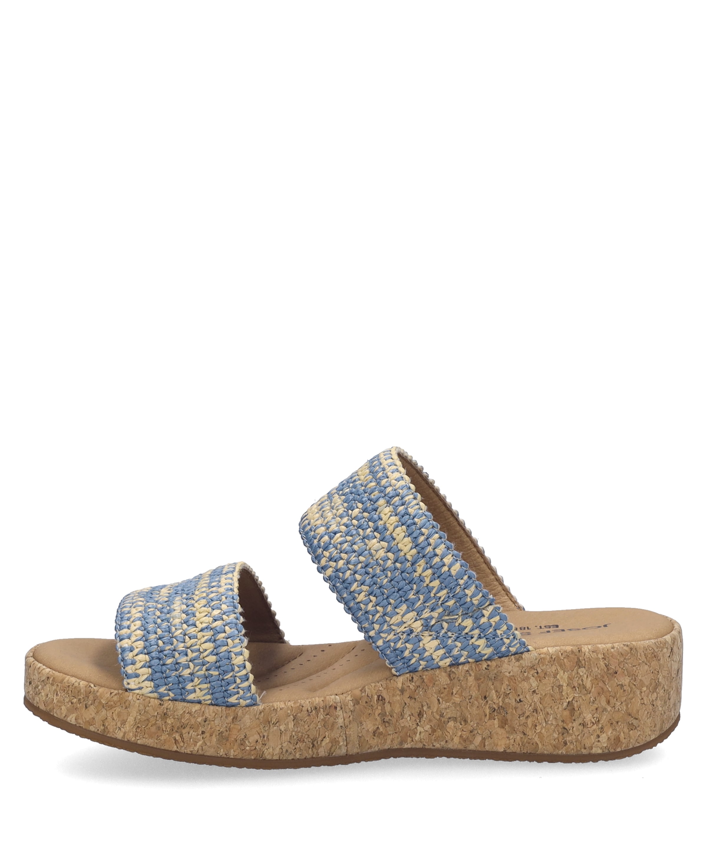 Josef Seibel Slipper »Evita 02, slate blue-multi«