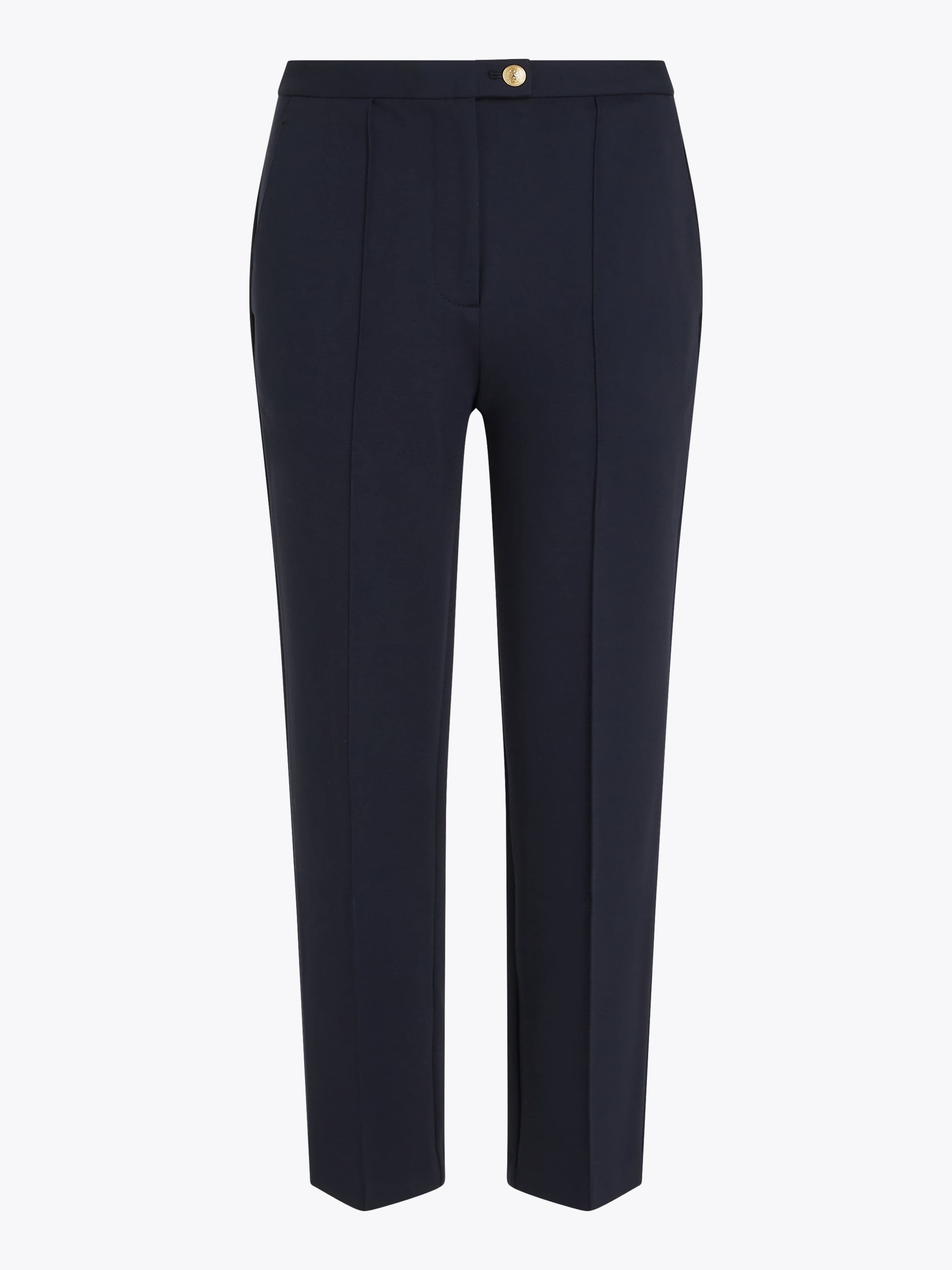 Tommy Hilfiger Webhose »PUNTO SLIM STRAIGHT PANT«, mit Tommy Hilfiger Flagge