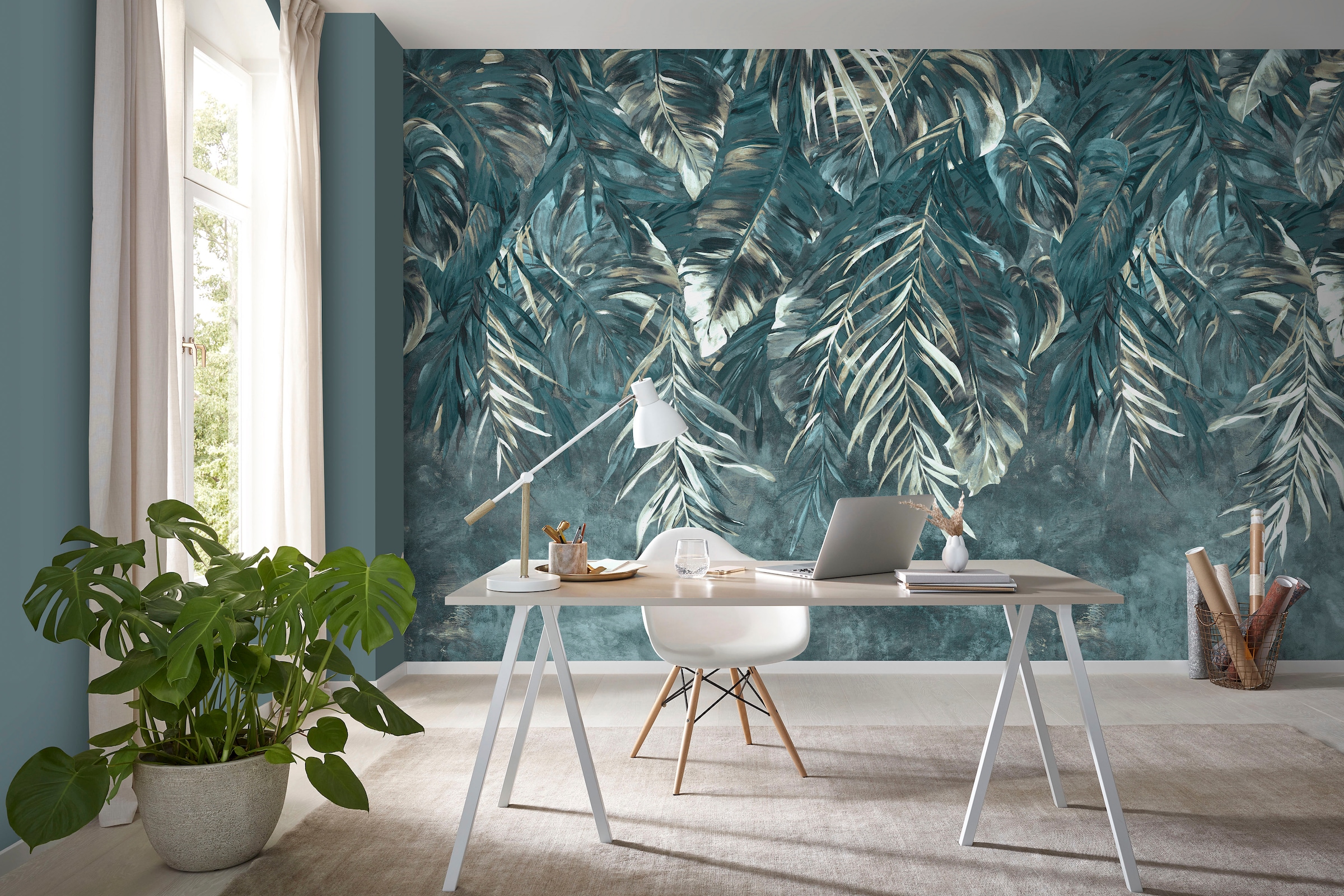 Fashion for walls Fototapete »Glamorama« floral texturiert Phthalate frei