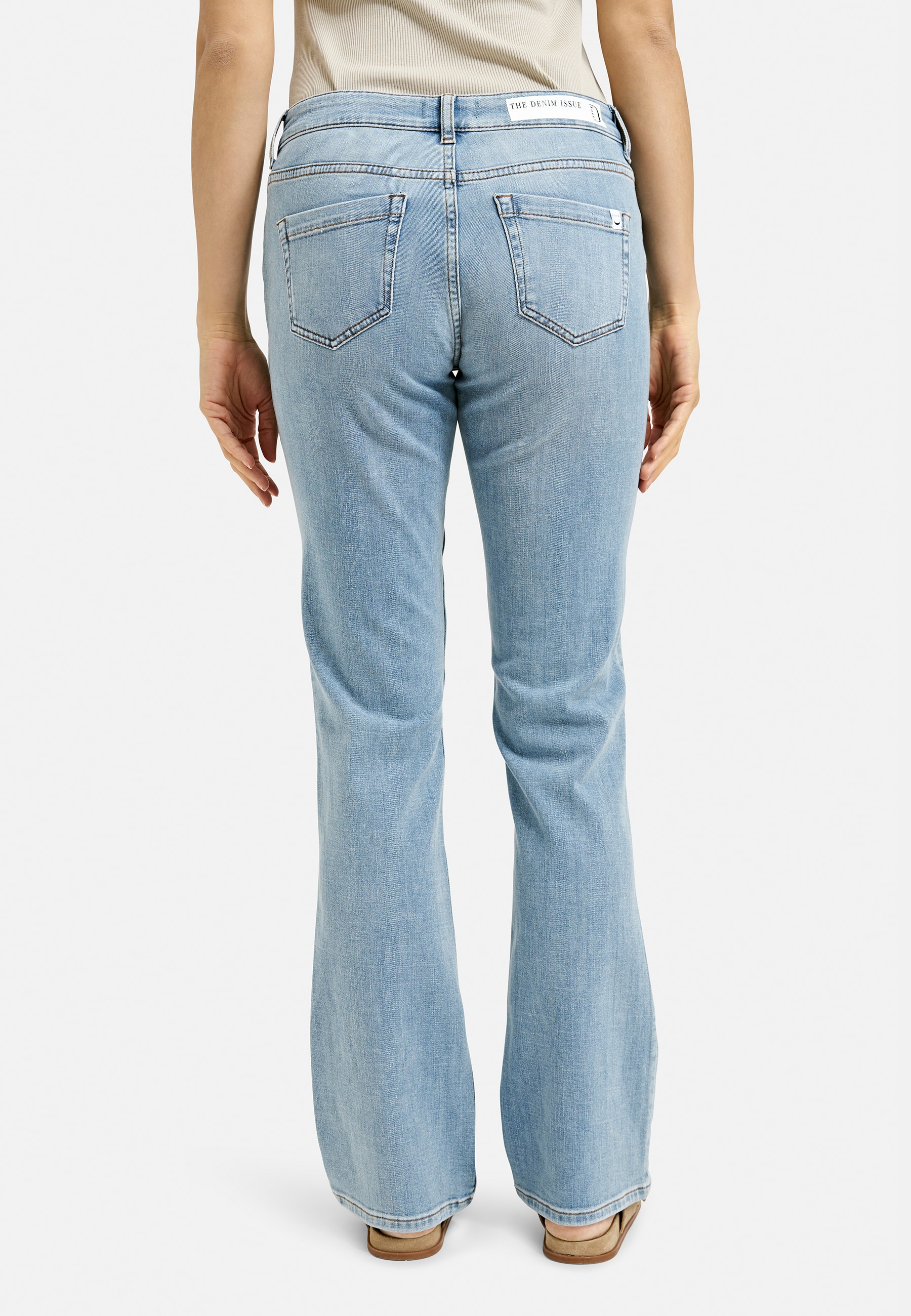 Smith & Soul Bootcut-Jeans elastische Baumwollqualität