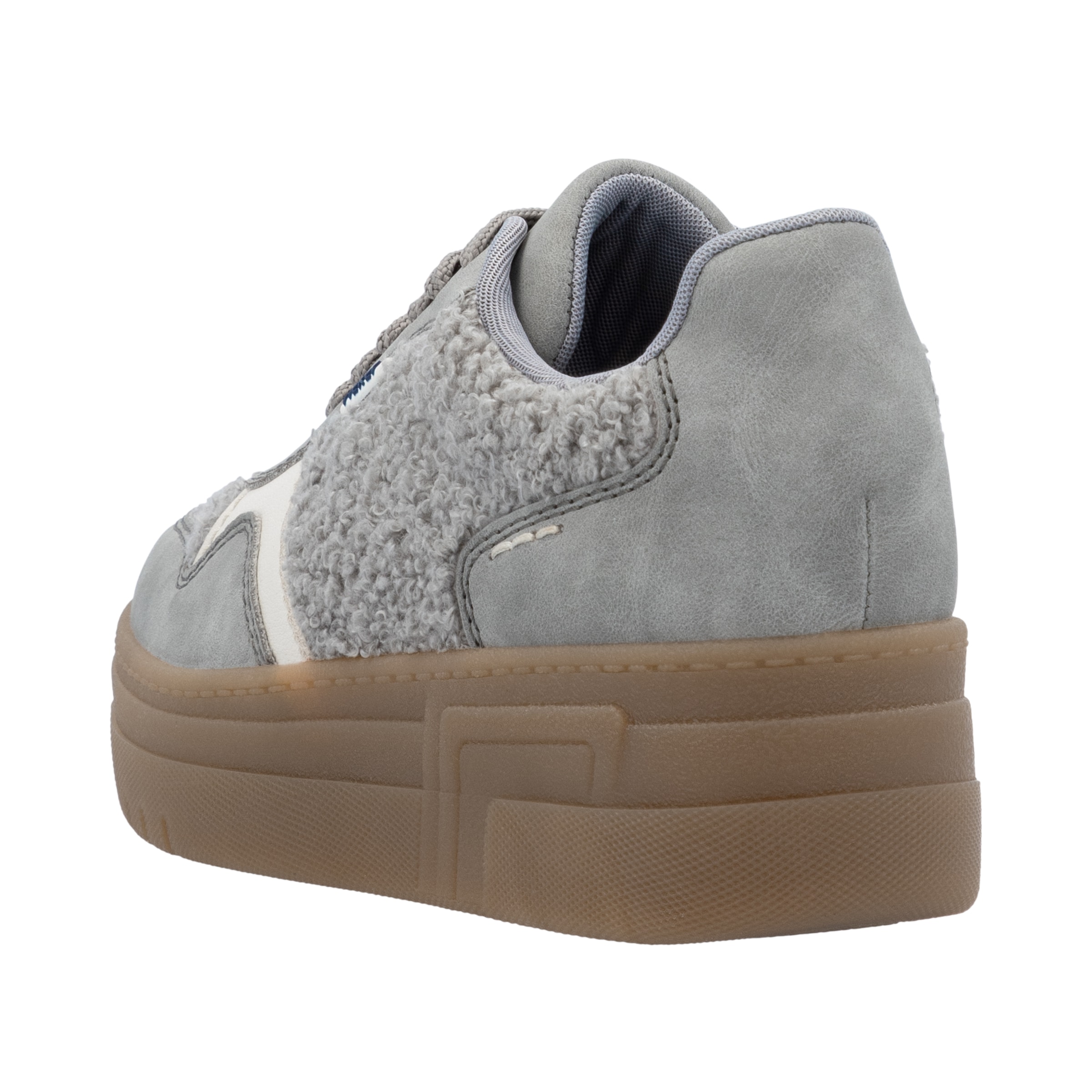 Rieker Plateausneaker  Basket-Sneaker, Schnürschuh, Halbschuh mit weichem Schaftrand