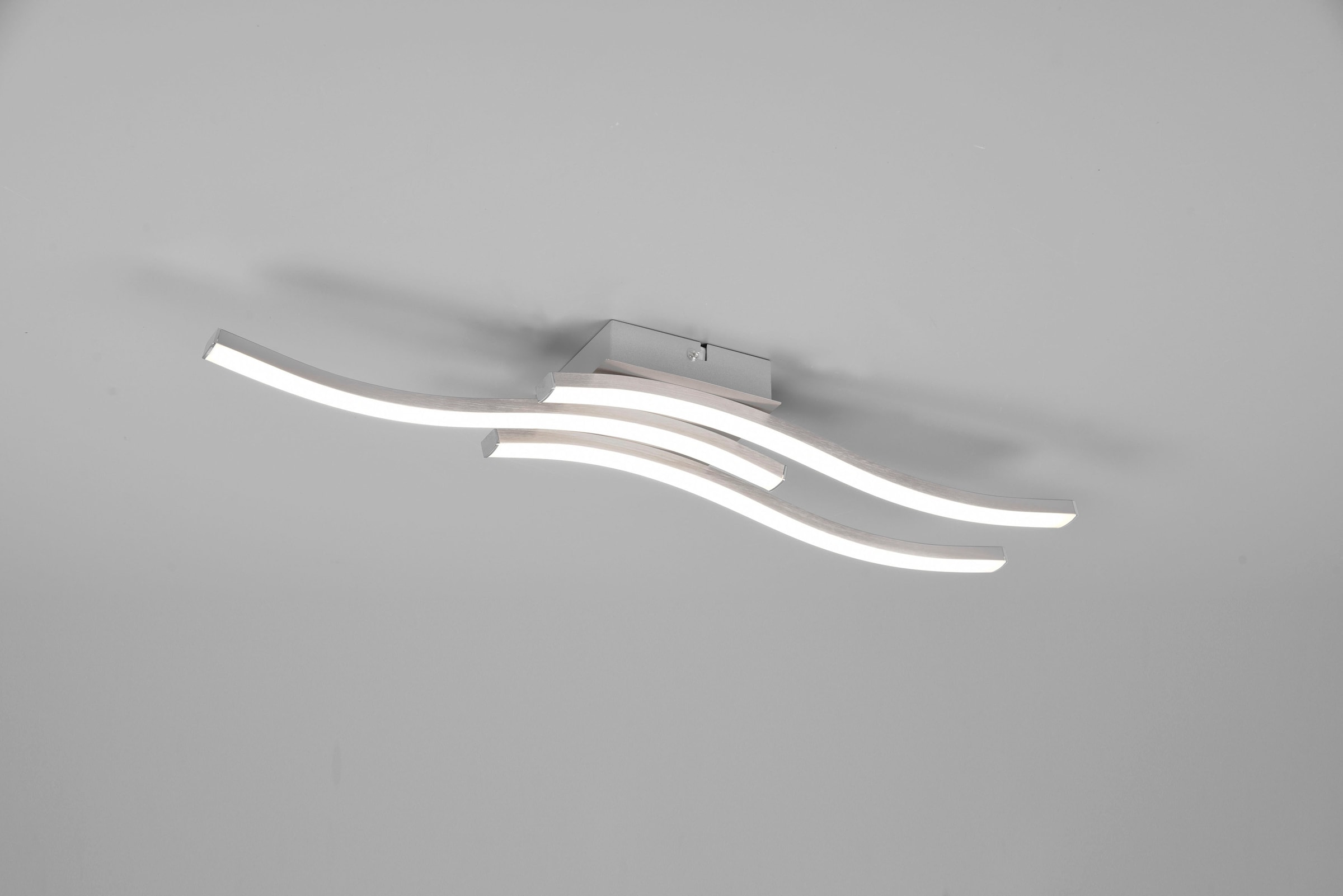 REALITY Leuchten LED Deckenleuchte »Route«, 3 flammig, Leuchtmittel LED-Modul | LED fest integriert, moderne Deckenlampe 3-flammig, LEDs mit 3x 500 Lumen