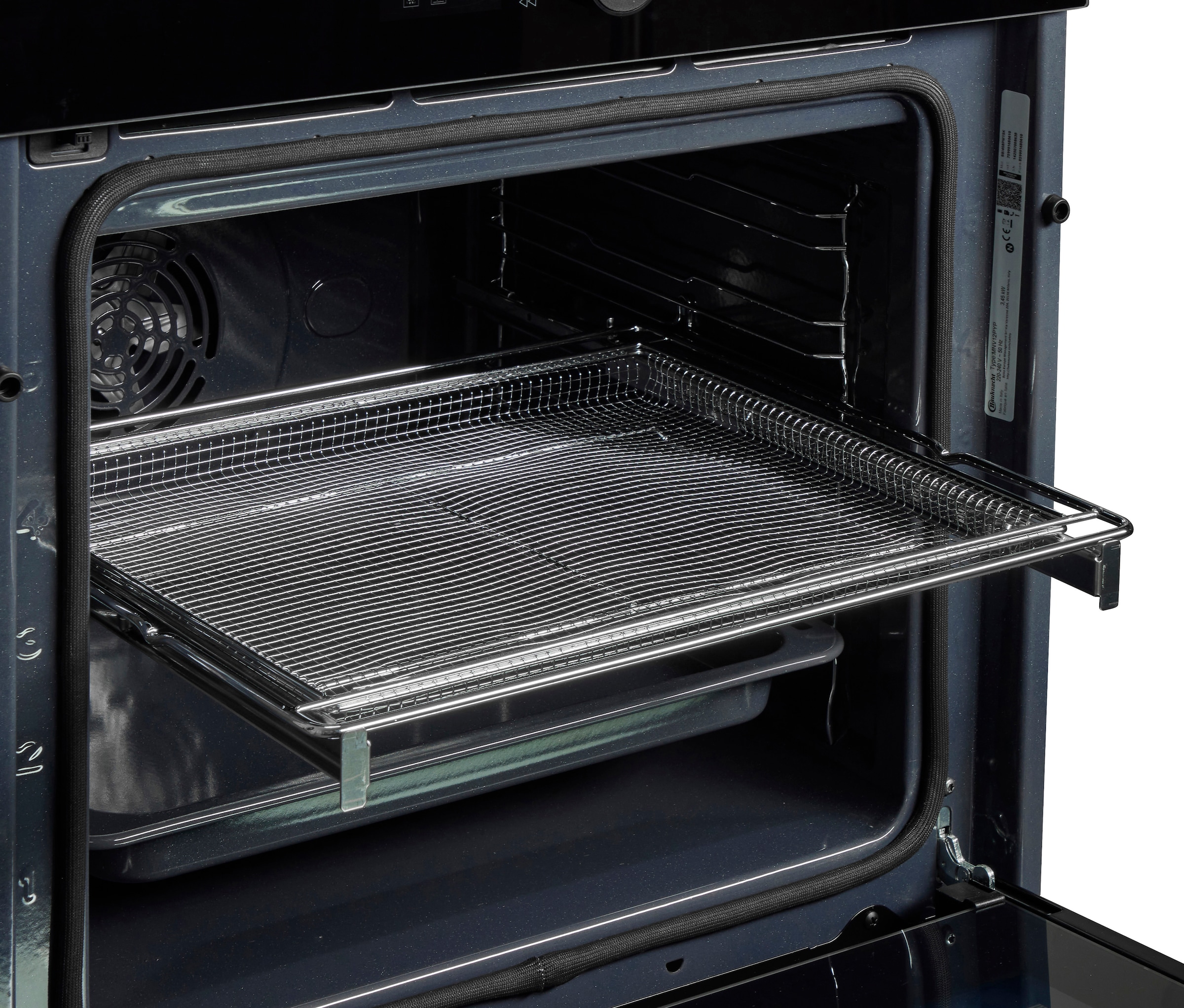 BAUKNECHT Backofen-Set »BAKO 920 Airfry« mit Teilauszug FlexiClean - zwei mühelose Reinigungsfunktionen (Pyrolyse & Hydrolyse) je nach Bedarf Set, 2 Stk. tlg. AirFry-Funktion – die gesündere Alternative zur Fritteuse