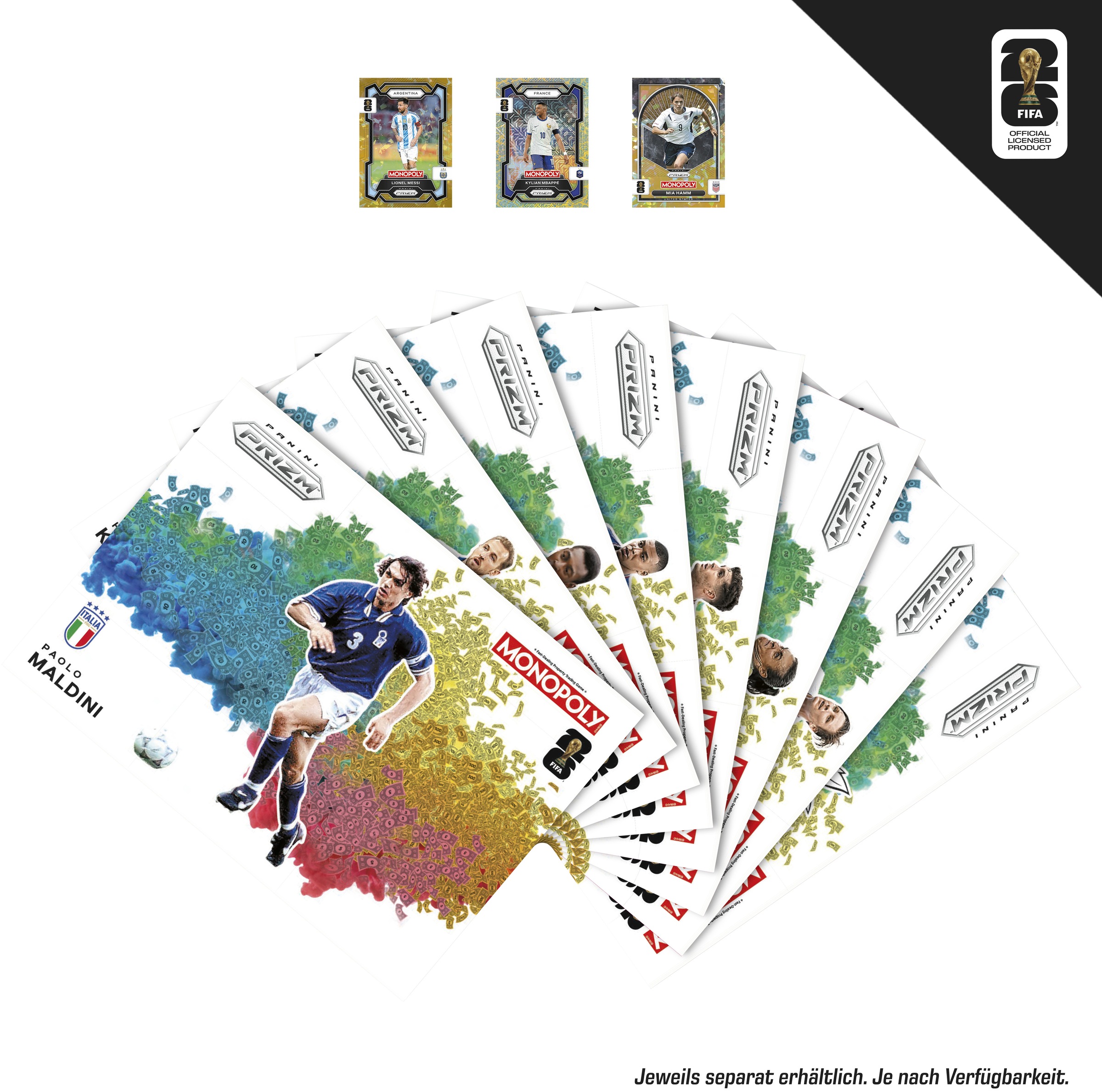 Hasbro Spiel »Monopoly Panini Prizm: FIFA World Cup«