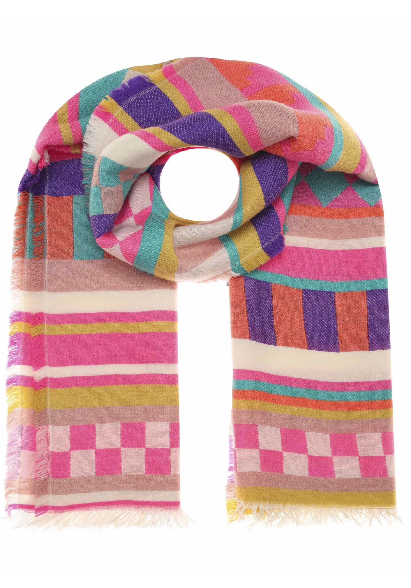 Modeschal »Lonie«, geometrisches Muster