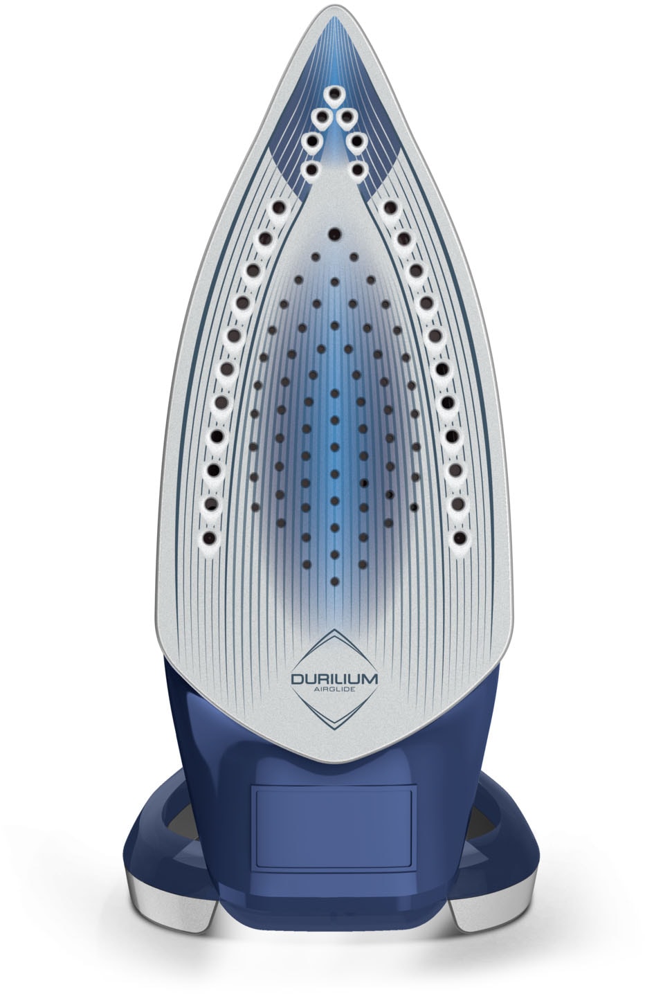 Tefal Dampfbügeleisen »Ultragliss Plus, 2800 W, Dampfstoß: 250 g/Min., 50 g/Min. Dampfabgabe«, 2800 W, Vertikaldampf, abnehmbarer Kalk-Kollektor, Eco Mode, blau/weiß FV6830