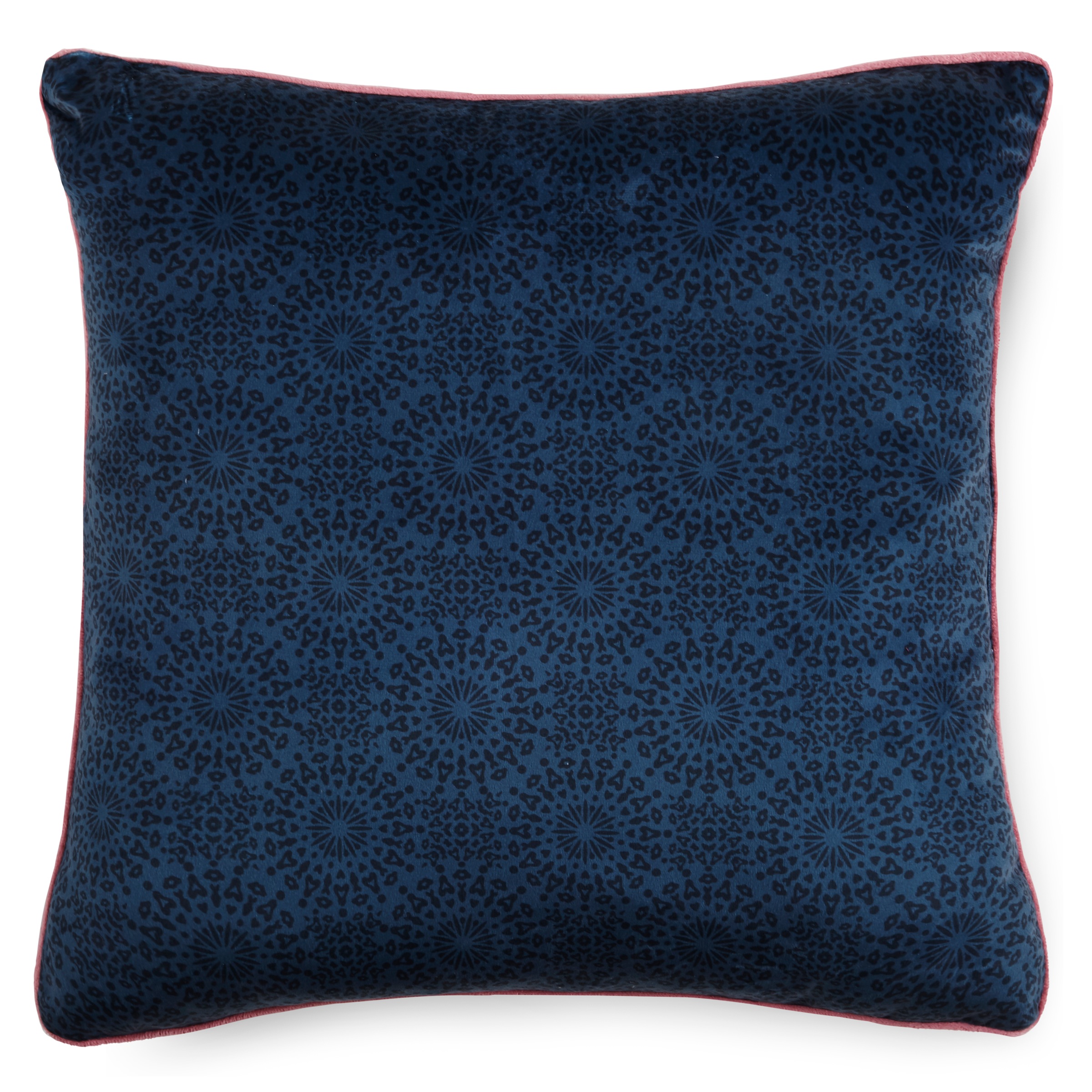 Descanso Dekokissen »Sarenza«, Mit Füllung, 1 Stück, Biese, 48x48, Wendeoptik, Weich, Blumen, Grau