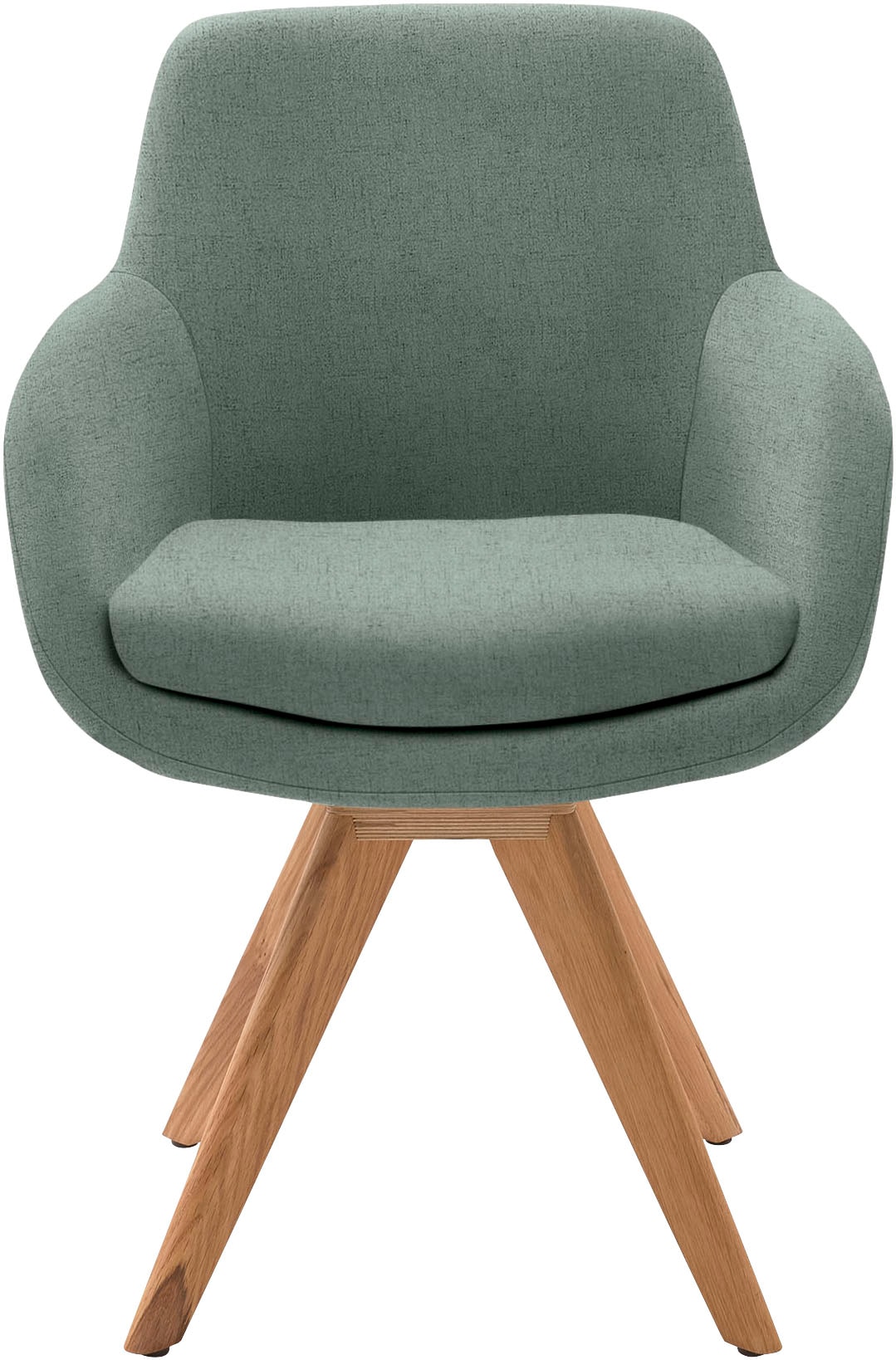 Musterring Esszimmerstuhl »Tavia« (Set) 2 Stk.Stativgestell Wildeiche massiv, Drehfunktion optional, diverse Farben