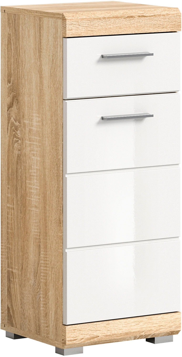 INOSIGN Unterschrank »Siena, Breite 37cm, 1 Tür, 1 Schubkasten, 2 Fächer, MDF-Front«, (1 St.), in verschiedenen Farben erhältlich, Badmöbel, Badschrank, Kommode, Bad