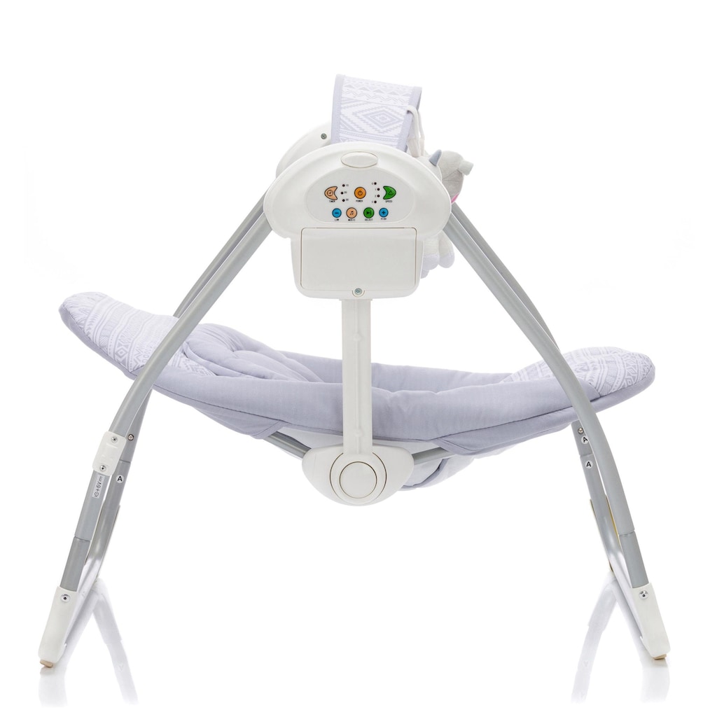 Fillikid Babywippe »Flippi,grau«, bis 1 kg