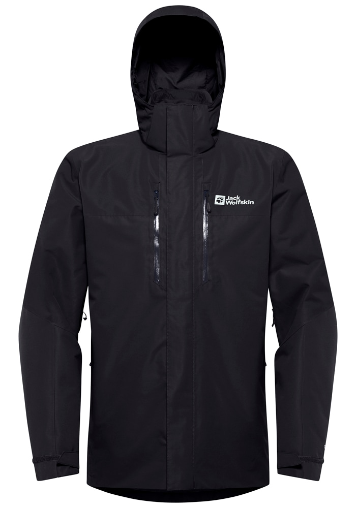 Jack Wolfskin 3-in-1-Funktionsjacke »JASPER 3IN1 JKT M«, mit Kapuze