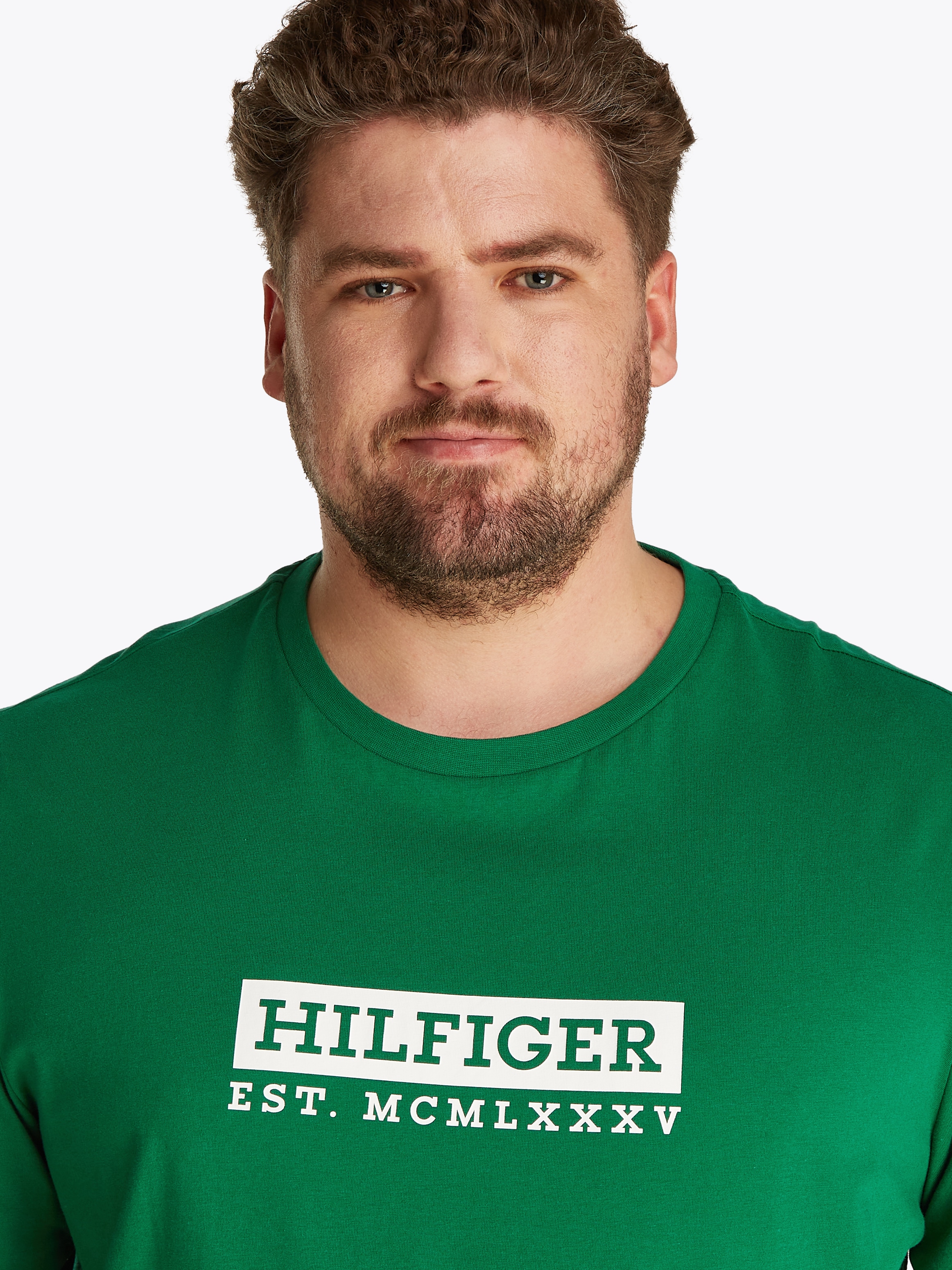 Tommy Hilfiger Big & Tall Kurzarmshirt »BT-COLOUR TO COLOR GRAPHIC TEE-B«, Große Größen