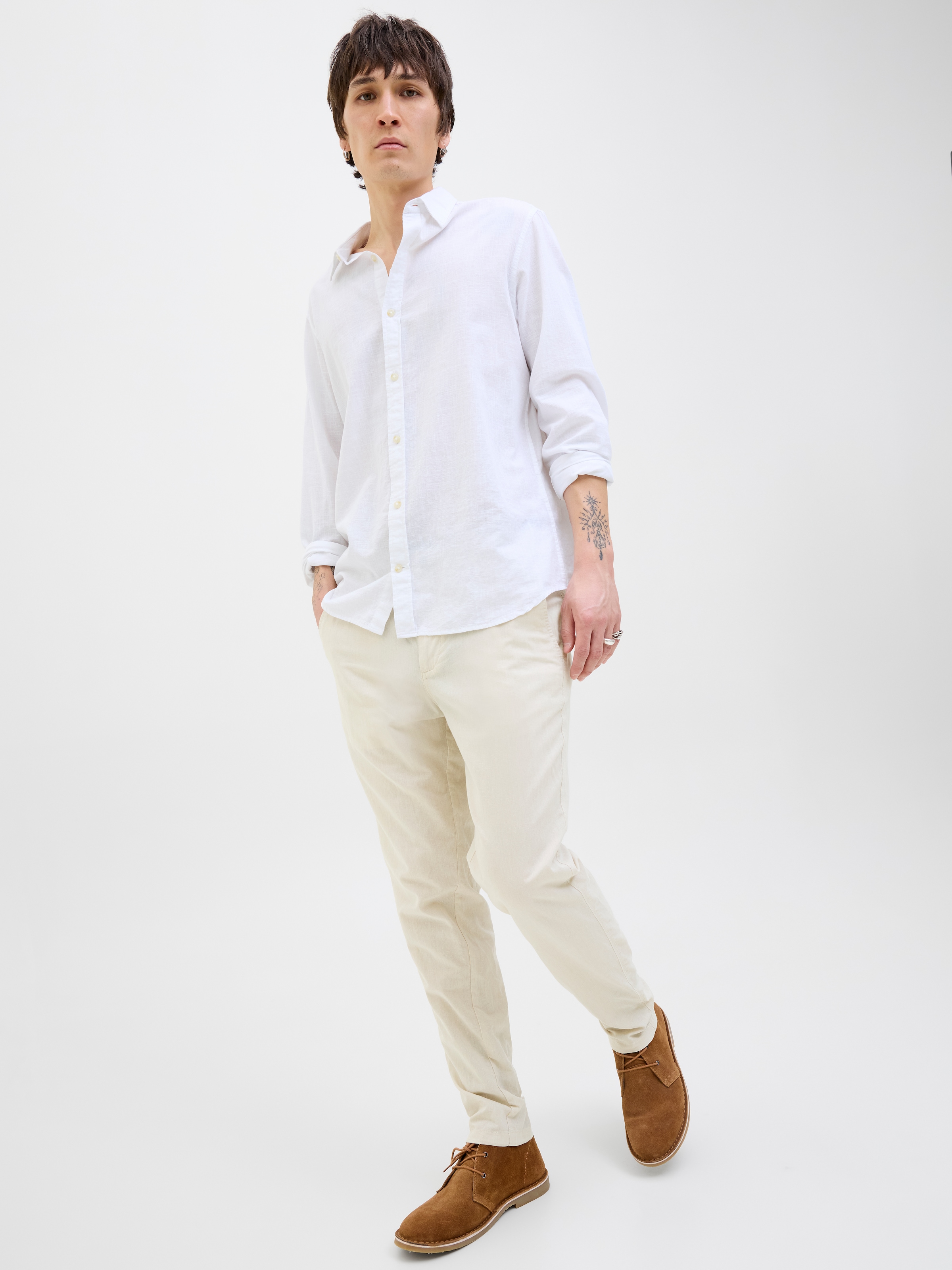 Jack & Jones Chinohose »JPSTACE SUMMER CHINO PANT SN«  mit Reißverschluss