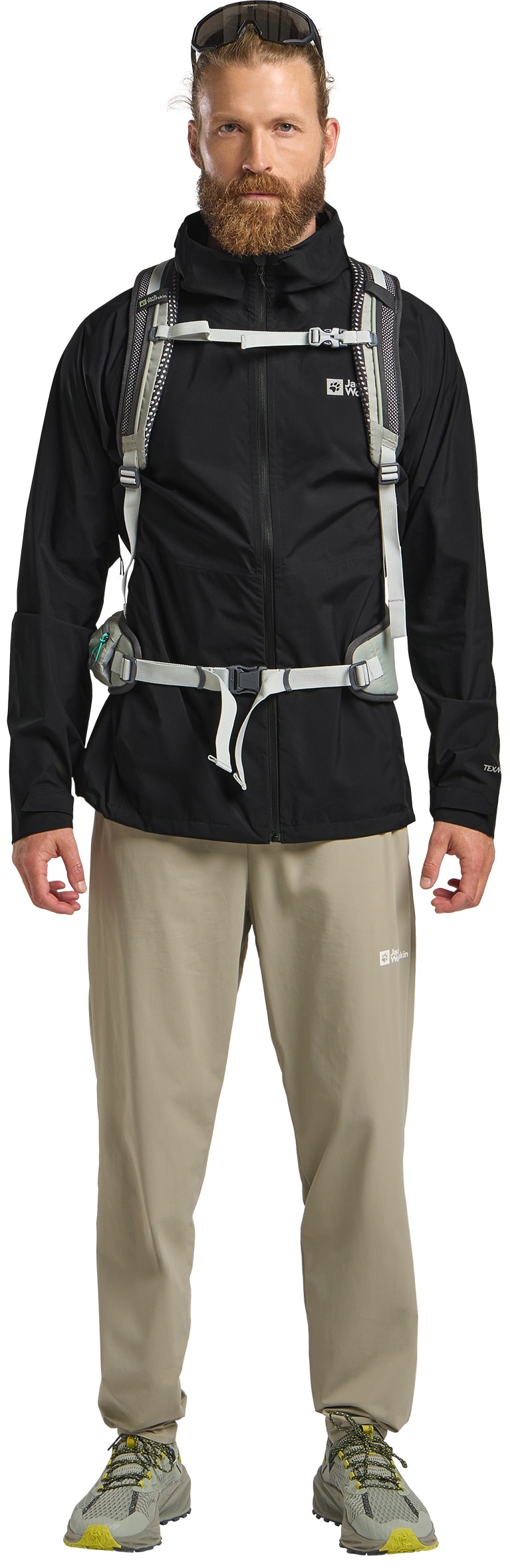 Jack Wolfskin Outdoorjacke »PRELIGHT 2.5L LT JKT M«, mit Kapuze
