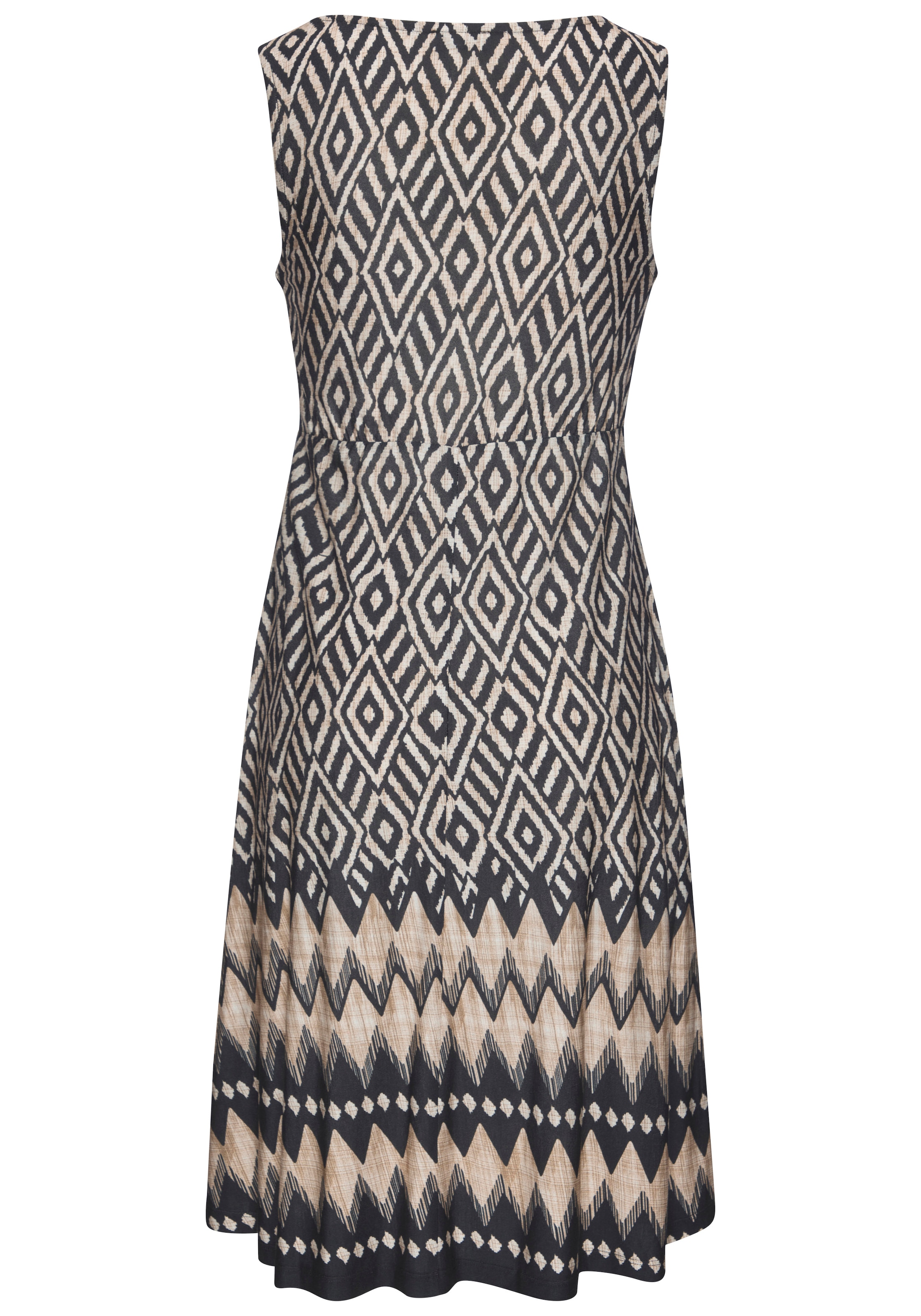 Buffalo Jerseykleid mit Bindeband, sommerliches Trägerkleid, Strandkleid