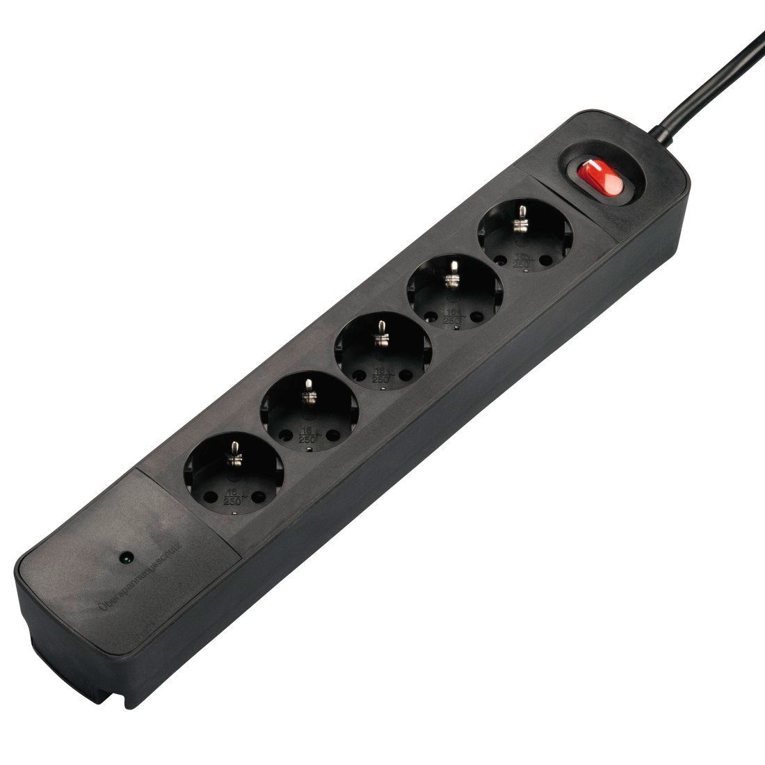 Steckdosenleiste "TIDY-Line", 5-fach, mit »Überspannungsschutz,...