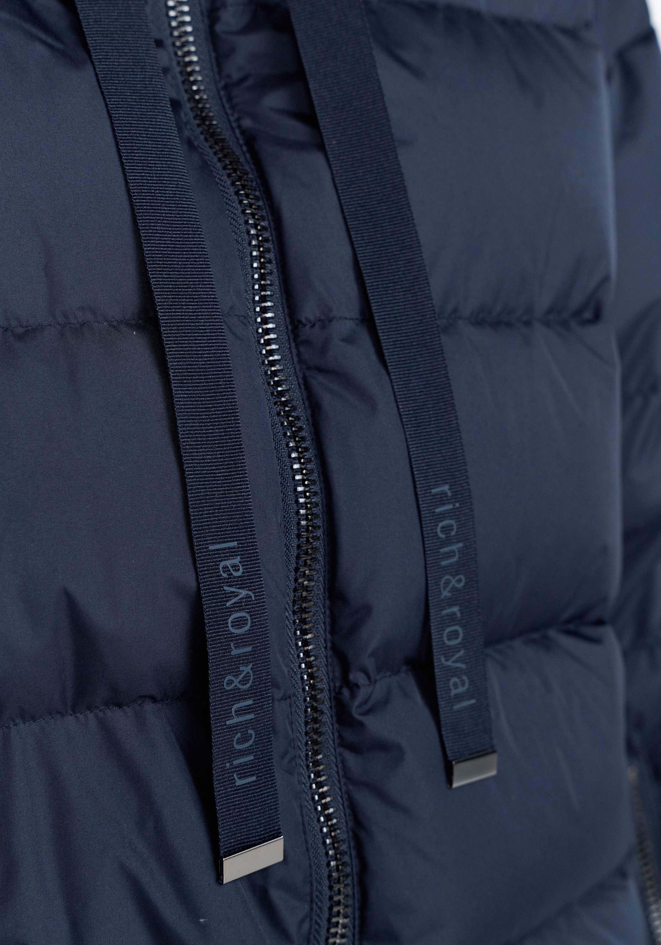 RICHROYAL Steppjacke, mit Kapuze