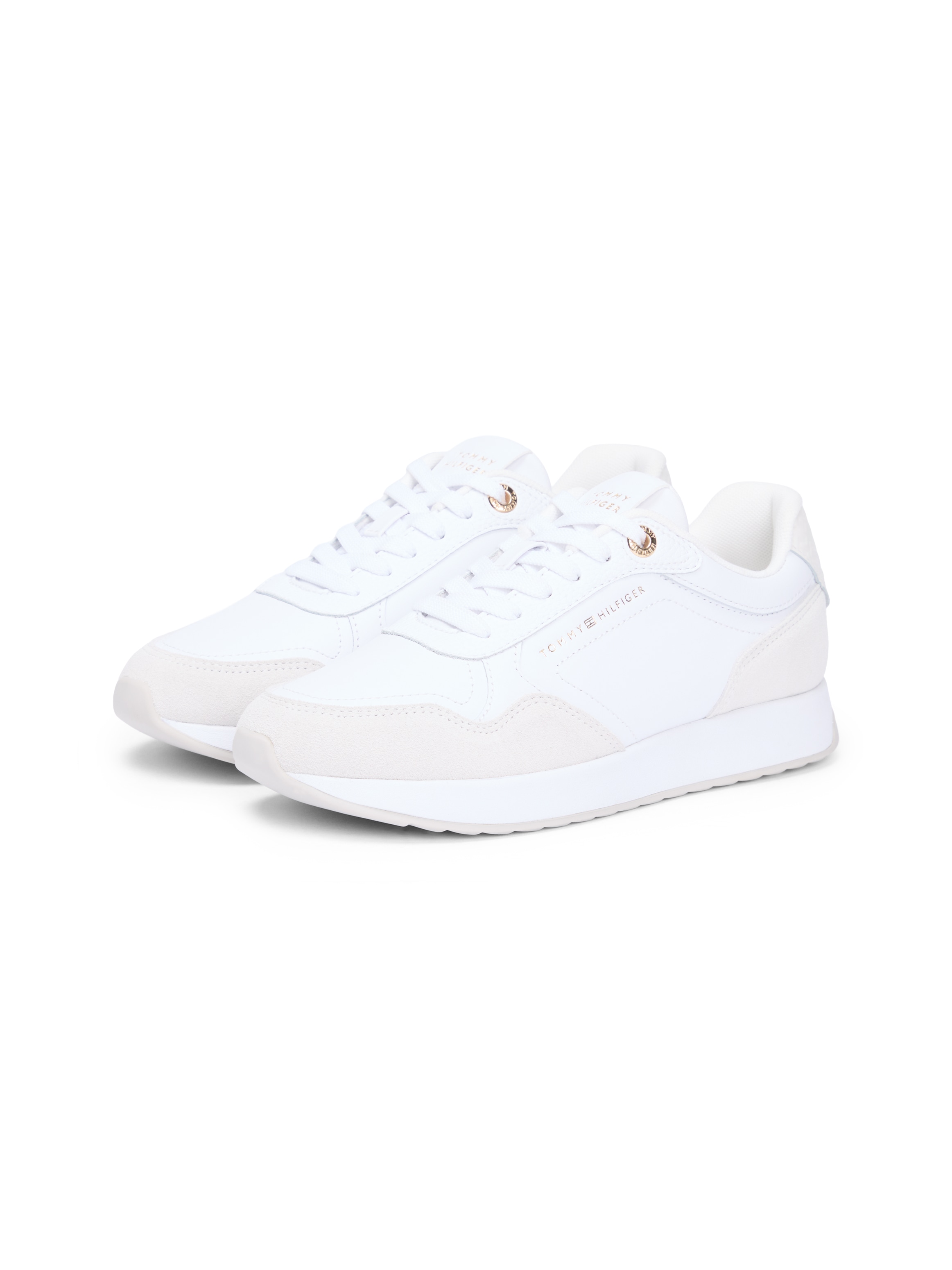 Tommy Hilfiger Plateausneaker »MONOGRAM MIX MATERIAL RUNNER«