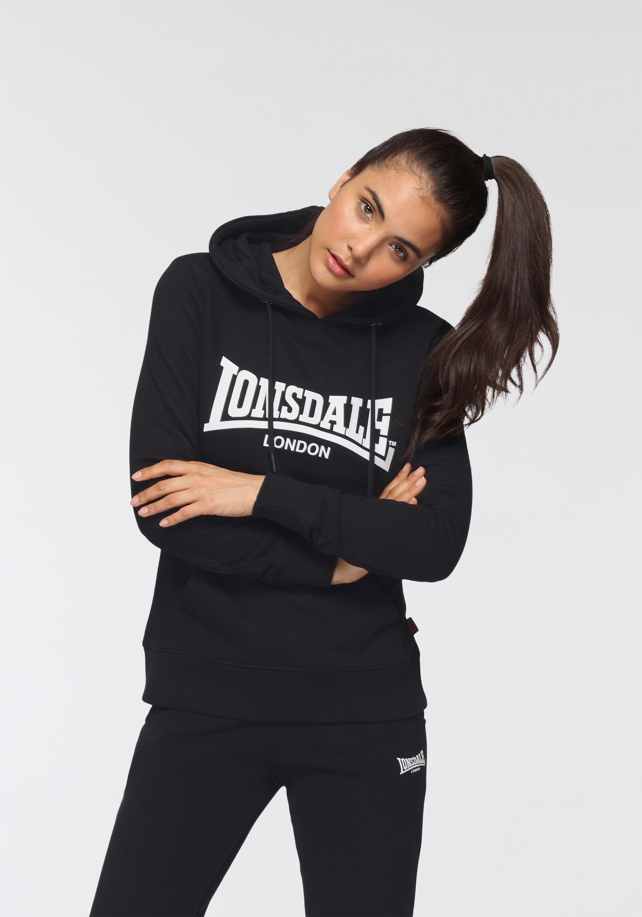 Lonsdale Kapuzensweatshirt, (1 tlg.)