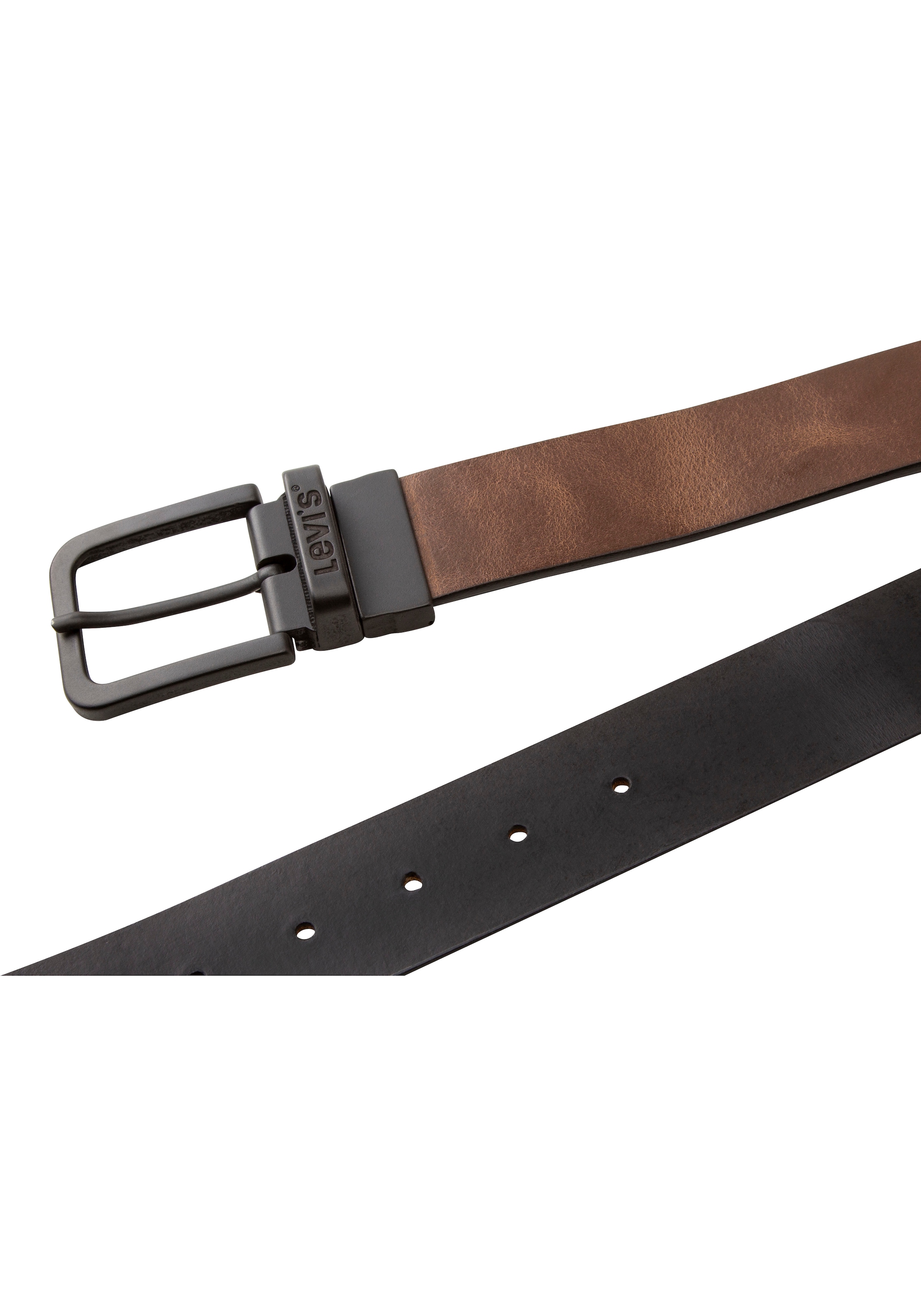 Levi's® Ledergürtel »CORE METAL WENDEGÜRTEL«, Reversible Core Metal Belt