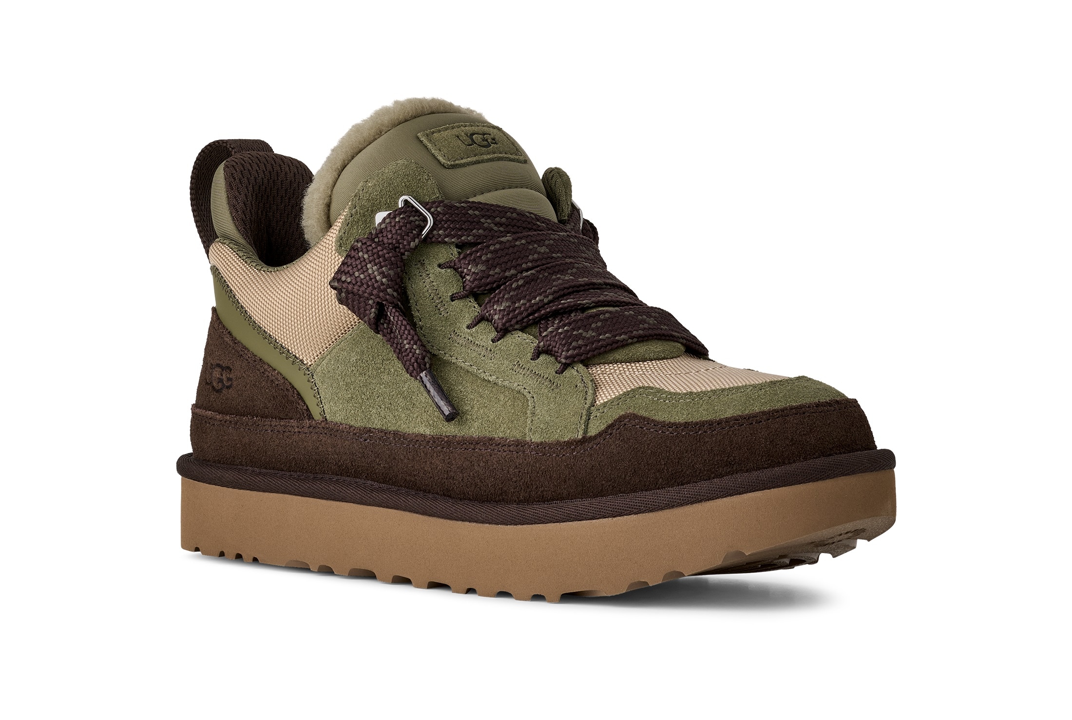 UGG Plateausneaker »LOWMEL«  Halbschuh, Schnürschuh mit gepolstertem Schaftrand