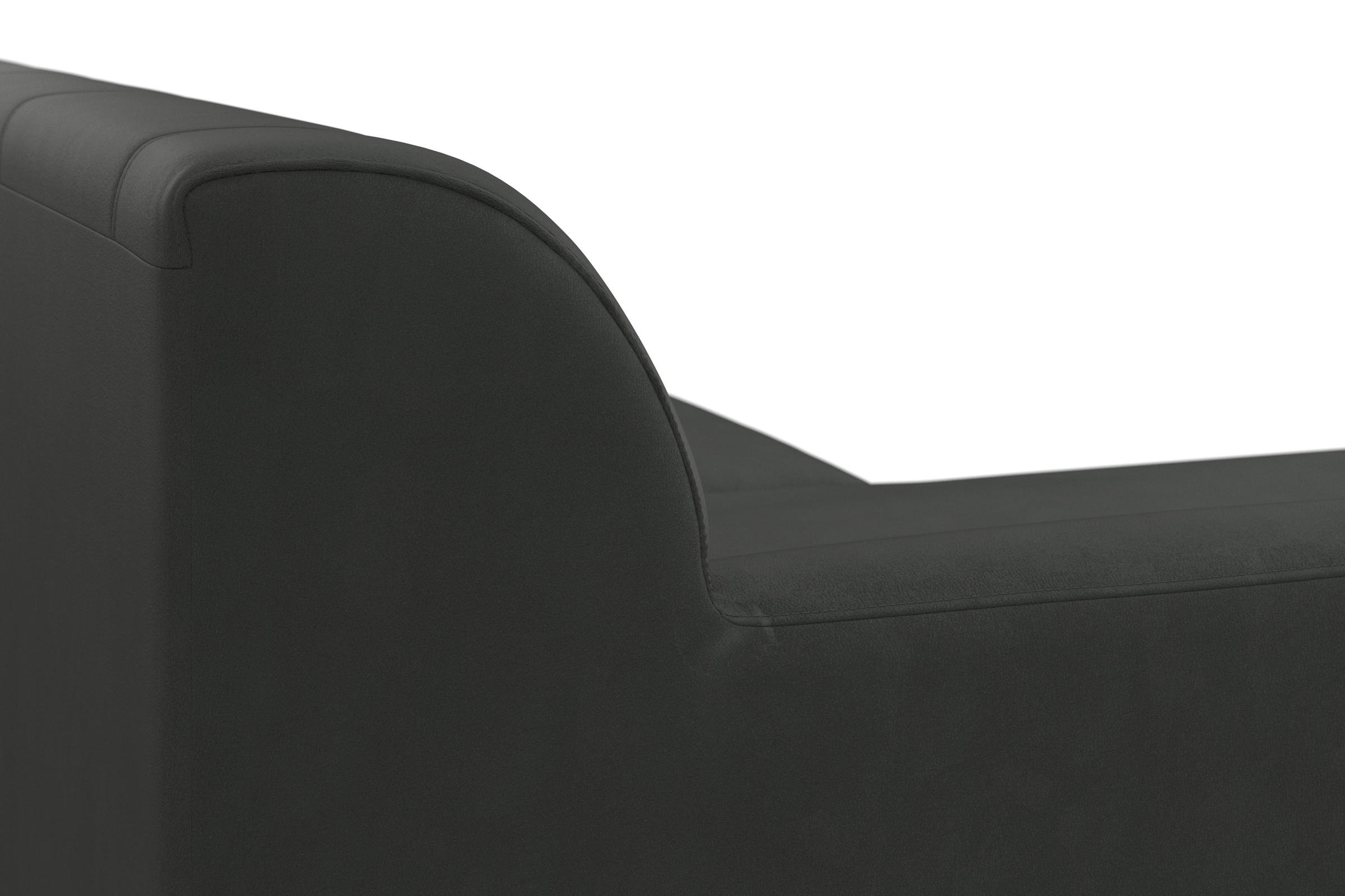 DOMO collection Ecksofa »Topper, elegant und zeitlos, kompaktes Stellmaß 245/155cm, L-Form«, mit Recamiere, wahlweise mit Schlaffunktion