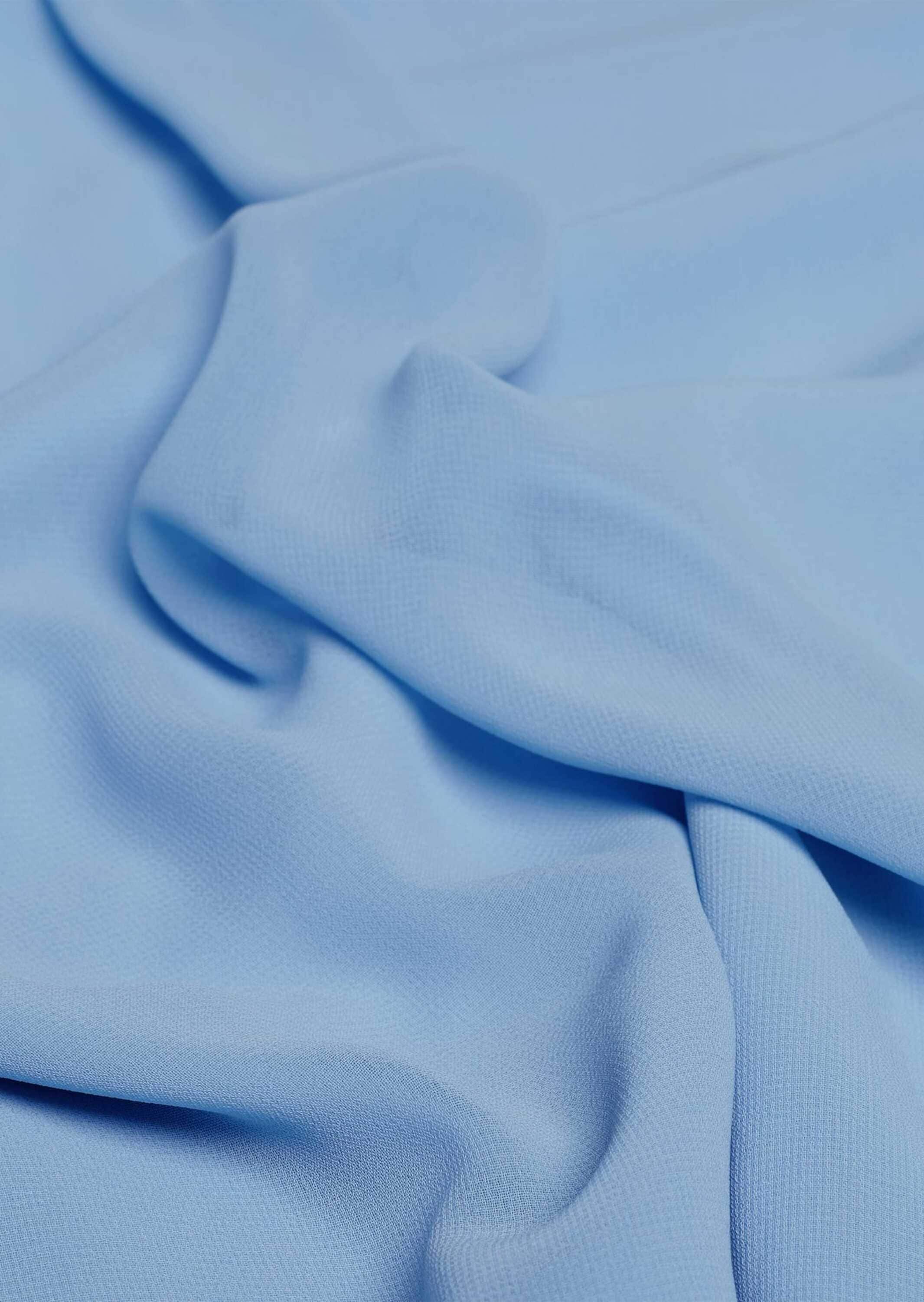 GOLDNER Langarmbluse »Kurzgröße Bluse aus Chiffon mit Glitzersteinen« Ohne