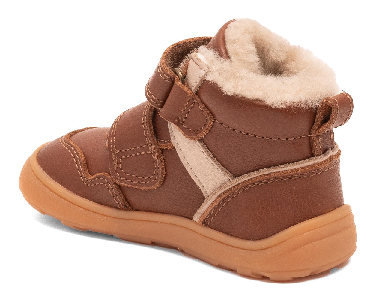 Bisgaard Barfußschuh »barefoot becky lamb«  Winterboots mit Lammfell, Größenschablone zum Download