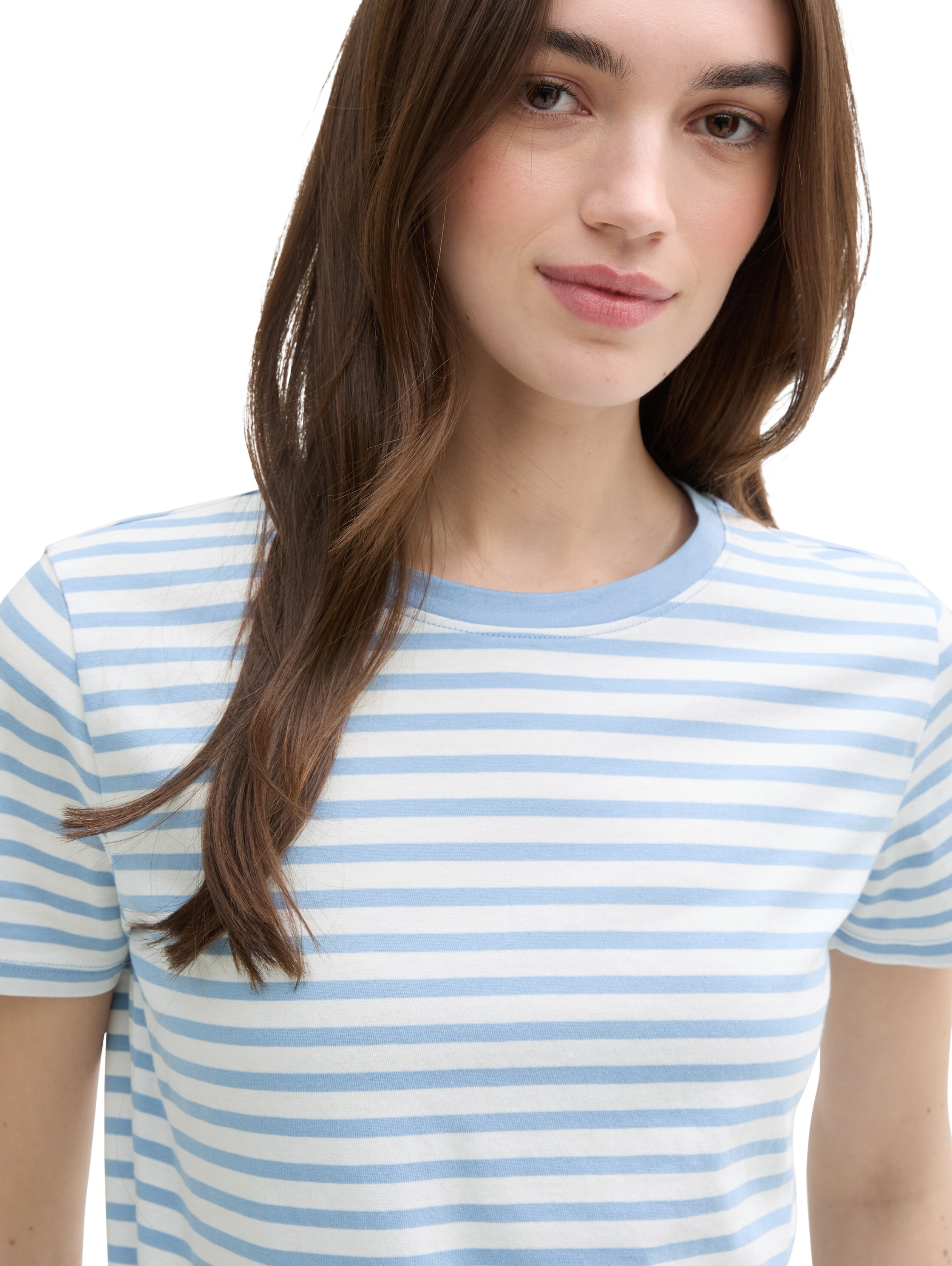 TOM TAILOR Denim T-Shirt, geringelt