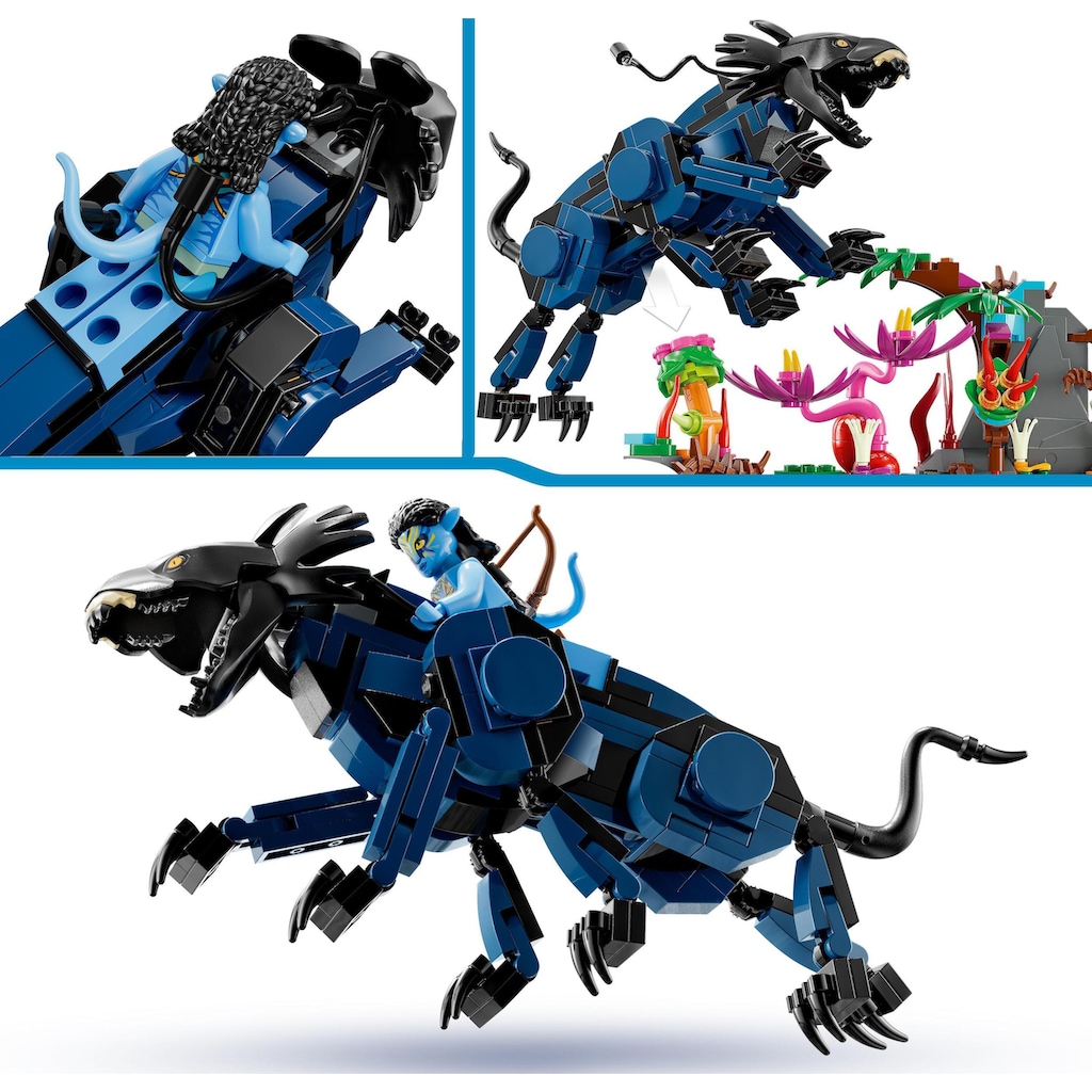 LEGO® Konstruktionsspielsteine »Neytiri und Thanator vs. Quaritch im MPA (75571), LEGO® Avatar«, (560 St.)