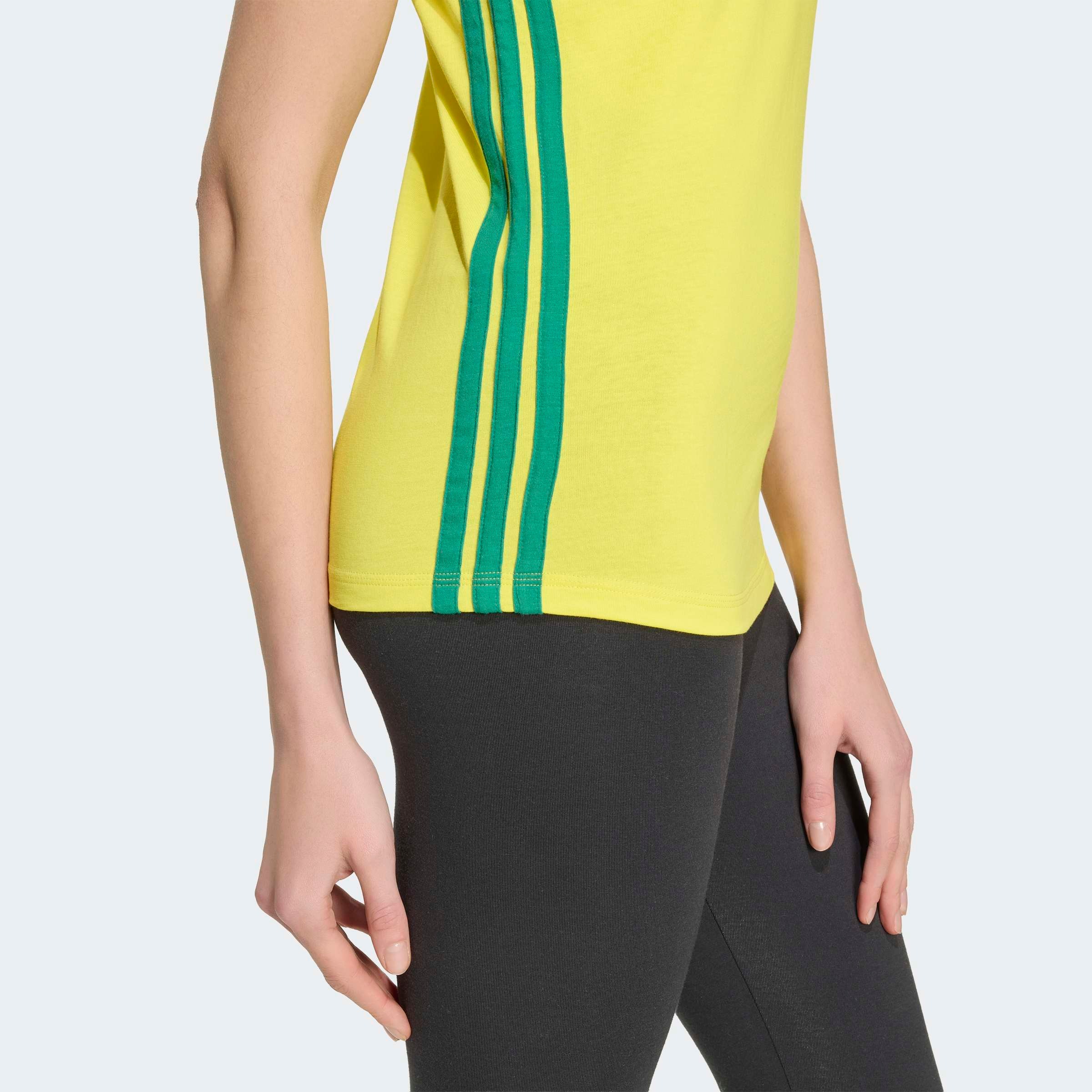 adidas Sportswear T-Shirt »ESSENTIALS 3-STREIFEN SINGLE JERSEY«