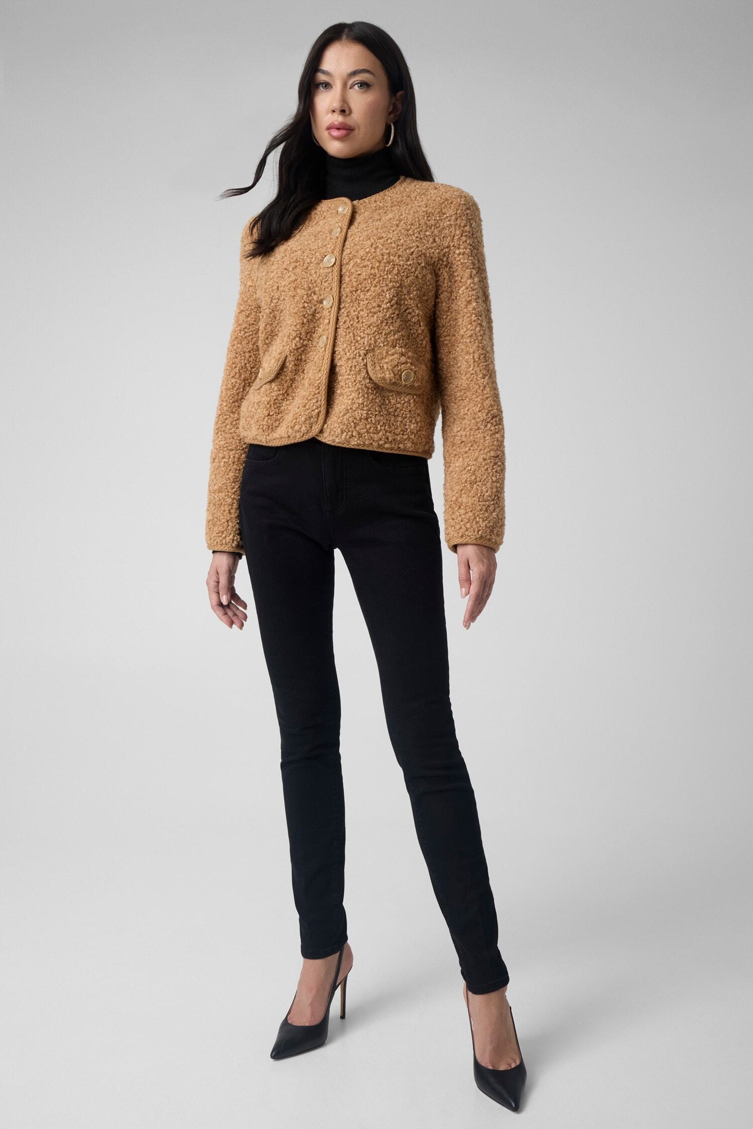 Guess Skinny-fit-Jeans »SHAPE UP« mit Abnähern, Baumwollmix