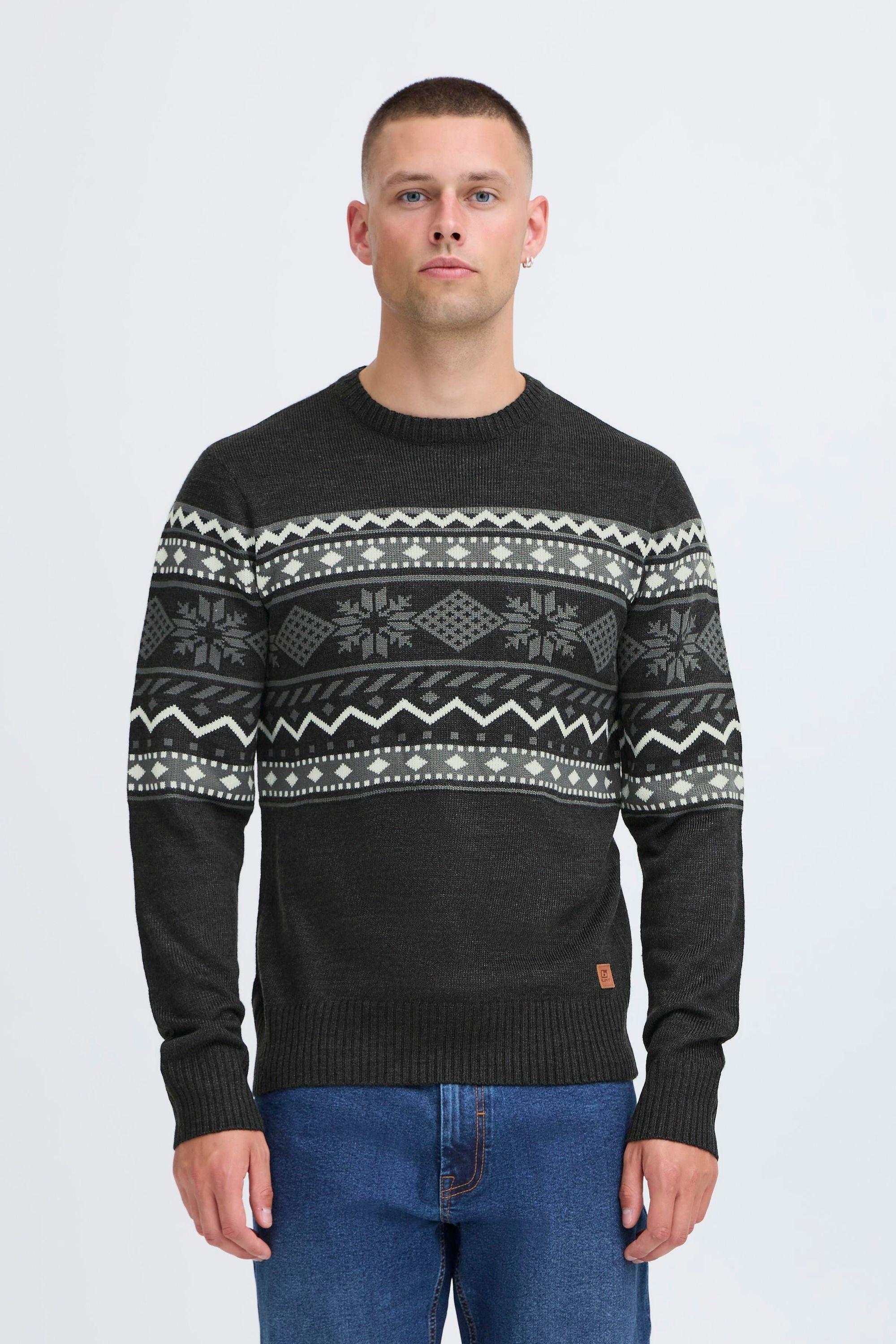 Blend Strickfleece-Pullover »Strickpullover BHNohr«