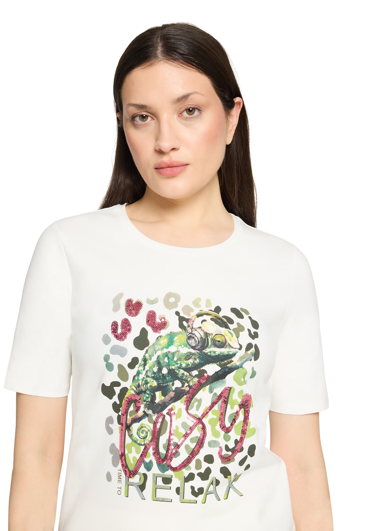 Betty Barclay Rundhalsshirt »Basic Shirt mit Aufdruck«