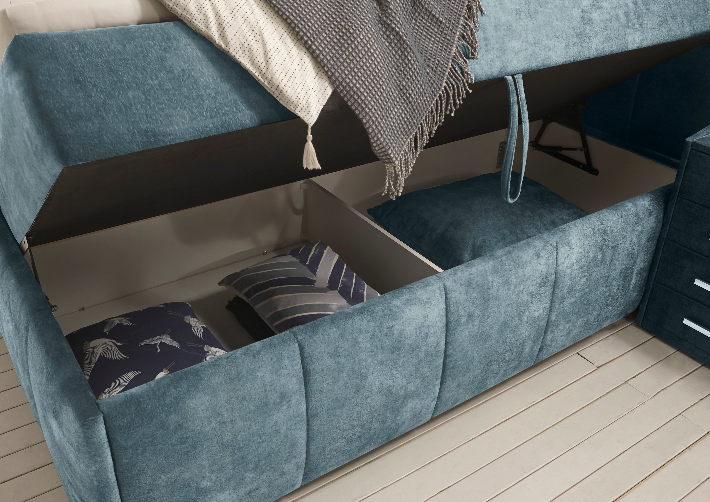 ED EXCITING DESIGN Boxbett »Avidano«, inkl. zwei Bettkästen