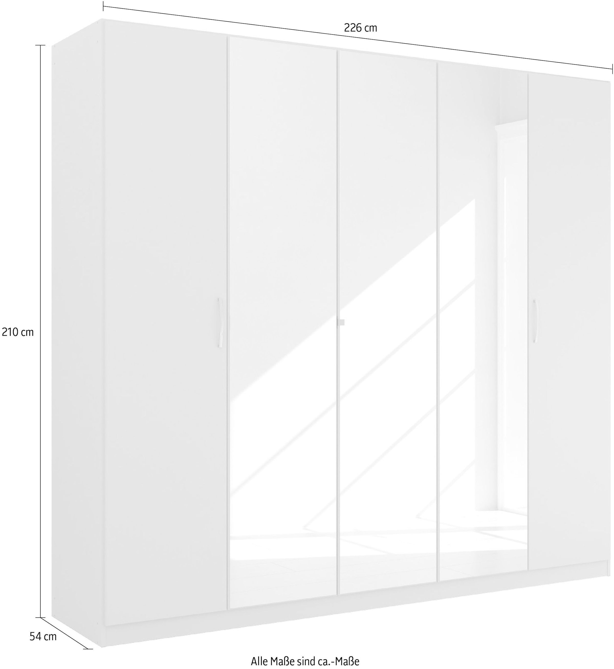 rauch Drehtürenschrank »Pure by Quadra Spin«