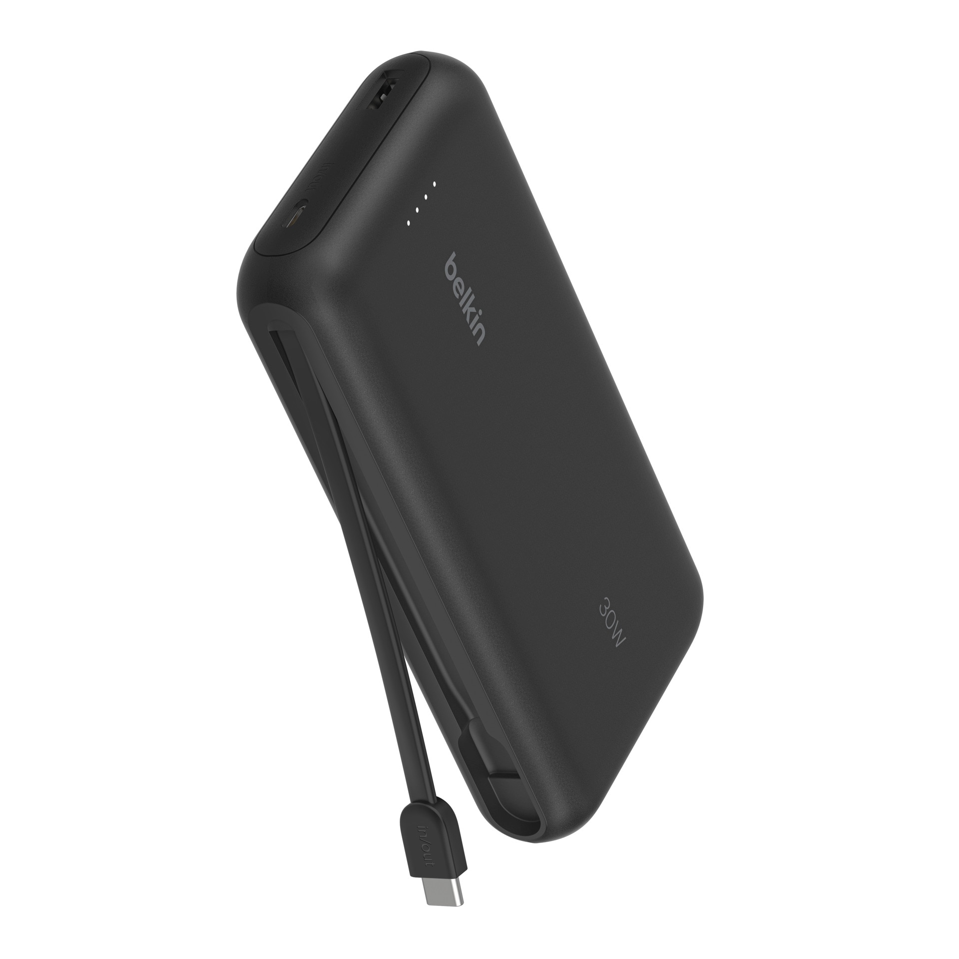 Belkin Powerbank »Gaming 20K 20.000 mAh für Nintendo Switch 2« Belkin Gaming Powerbank 20.000 mAh mit USB-C Kabel 30 W, blk