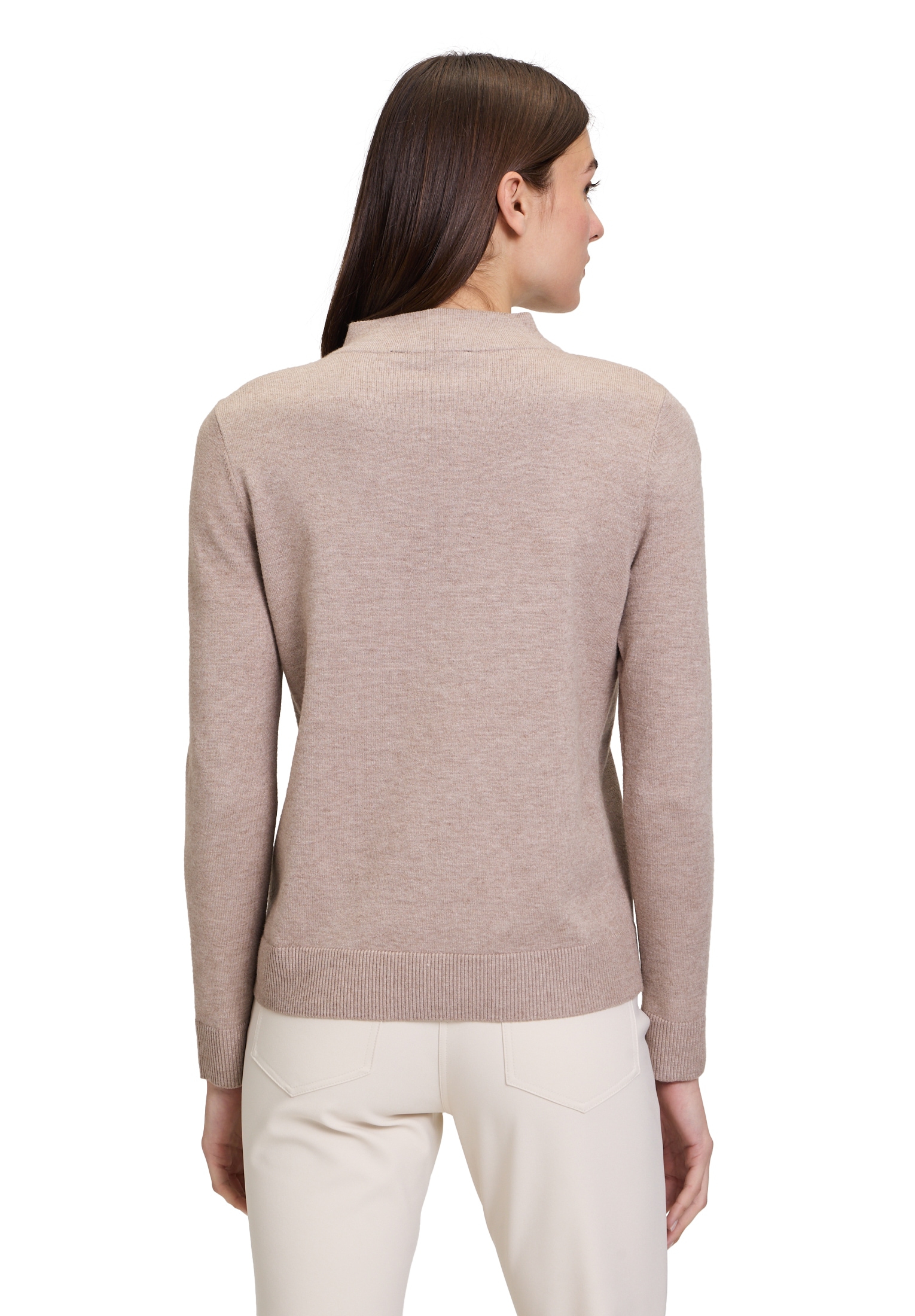 Betty Barclay Rundhalspullover »Basic-Strickpullover mit Stehkragen«