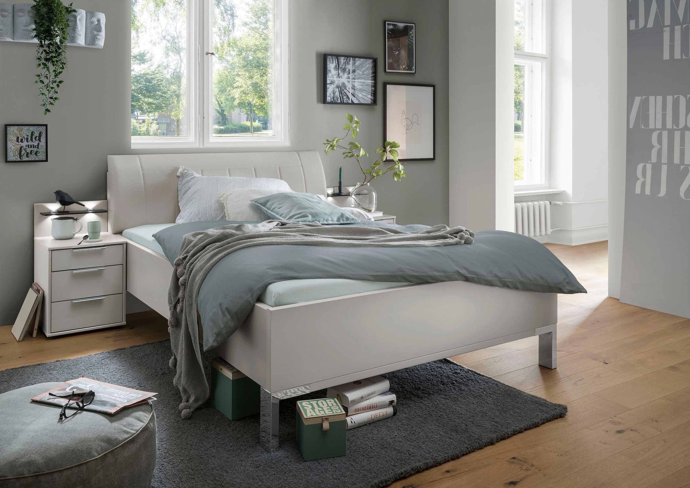 WIEMANN Futonbett »Quito« 4-fach Liegehöhenverstellung