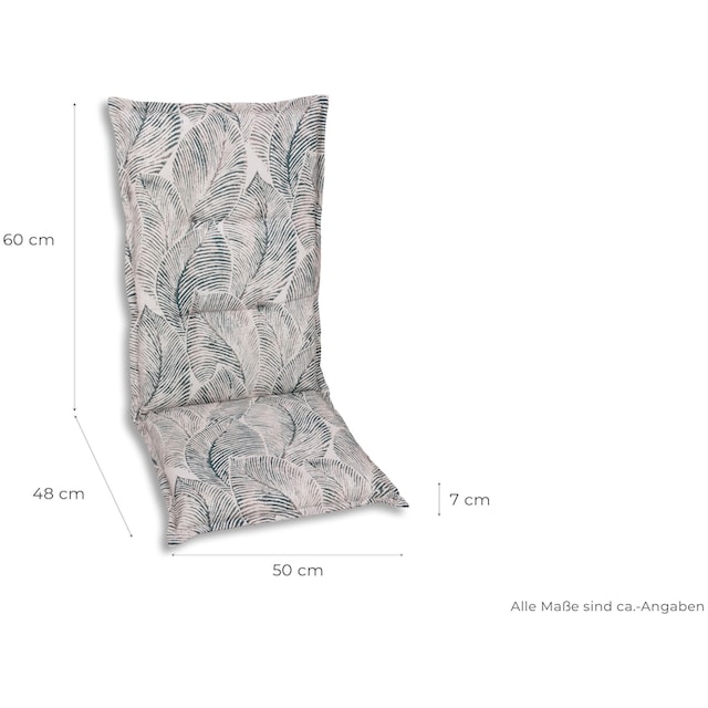 GO-DE Sesselauflage, 118x50 cm bestellen online bei OTTO